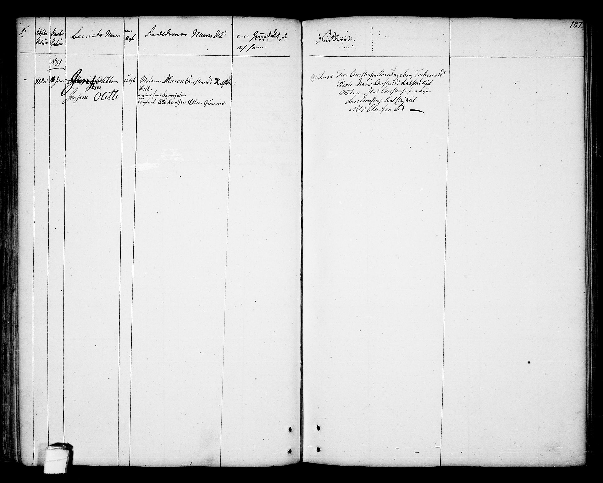 Kragerø kirkebøker, AV/SAKO-A-278/F/Fa/L0002: Ministerialbok nr. 2, 1767-1802, s. 107