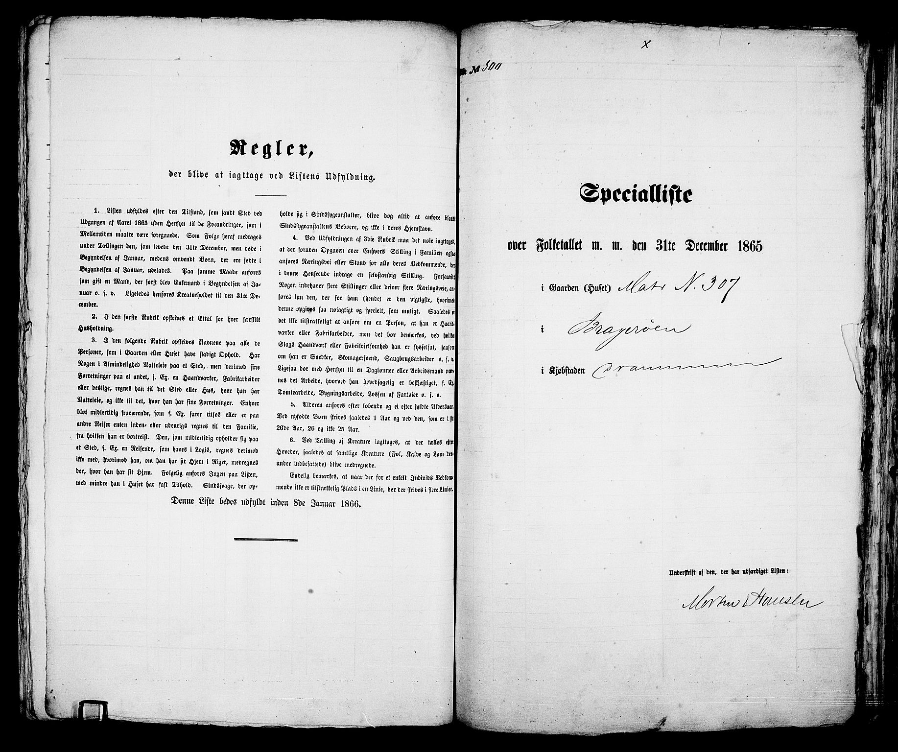 RA, Folketelling 1865 for 0602aB Bragernes prestegjeld i Drammen kjøpstad, 1865, s. 1042