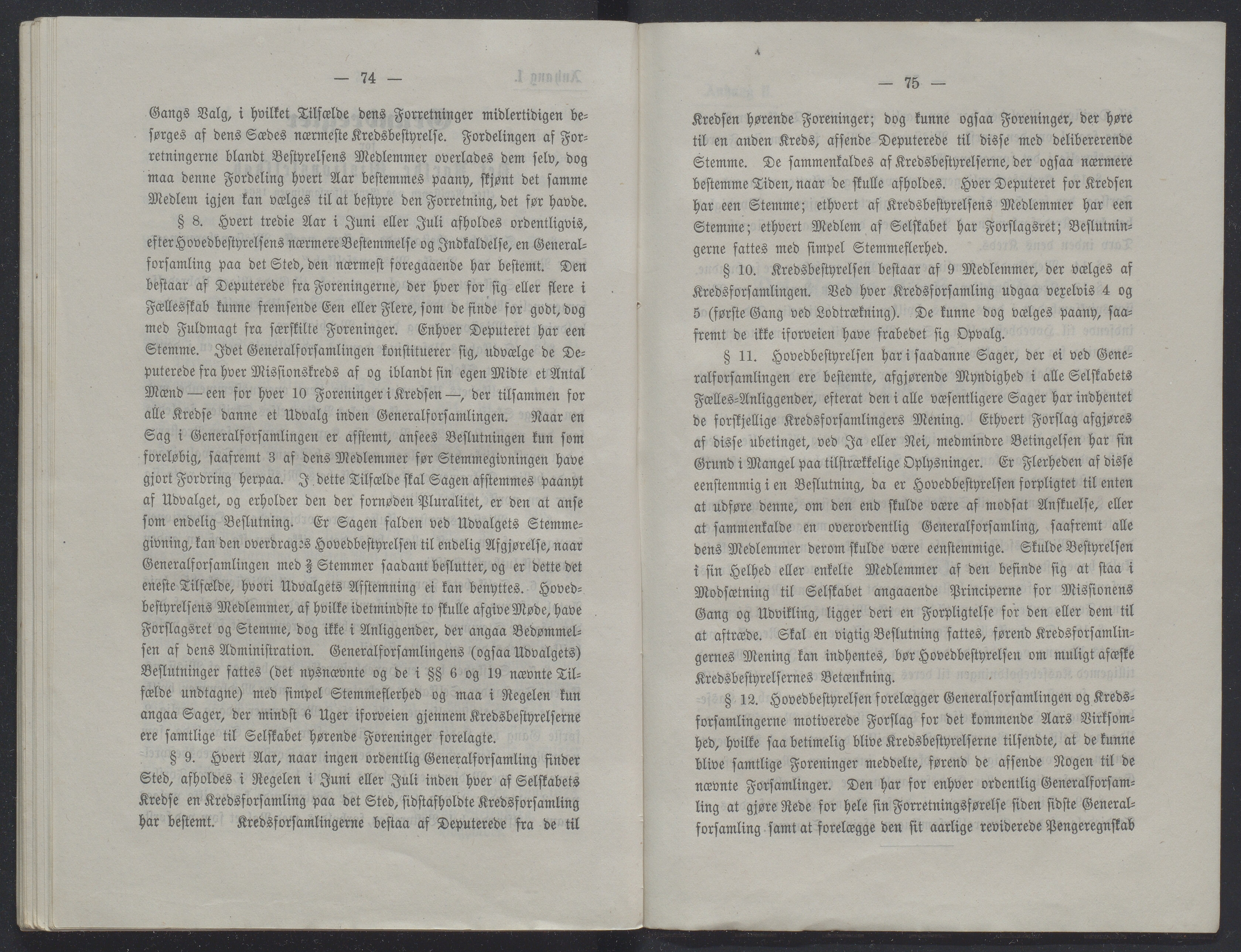 Det Norske Misjonsselskap - hovedadministrasjonen, VID/MA-A-1045/D/Db/Dba/L0338/0001: Beretninger, Bøker, Skrifter o.l   / Årsberetninger 31, 1873, s. 74-75