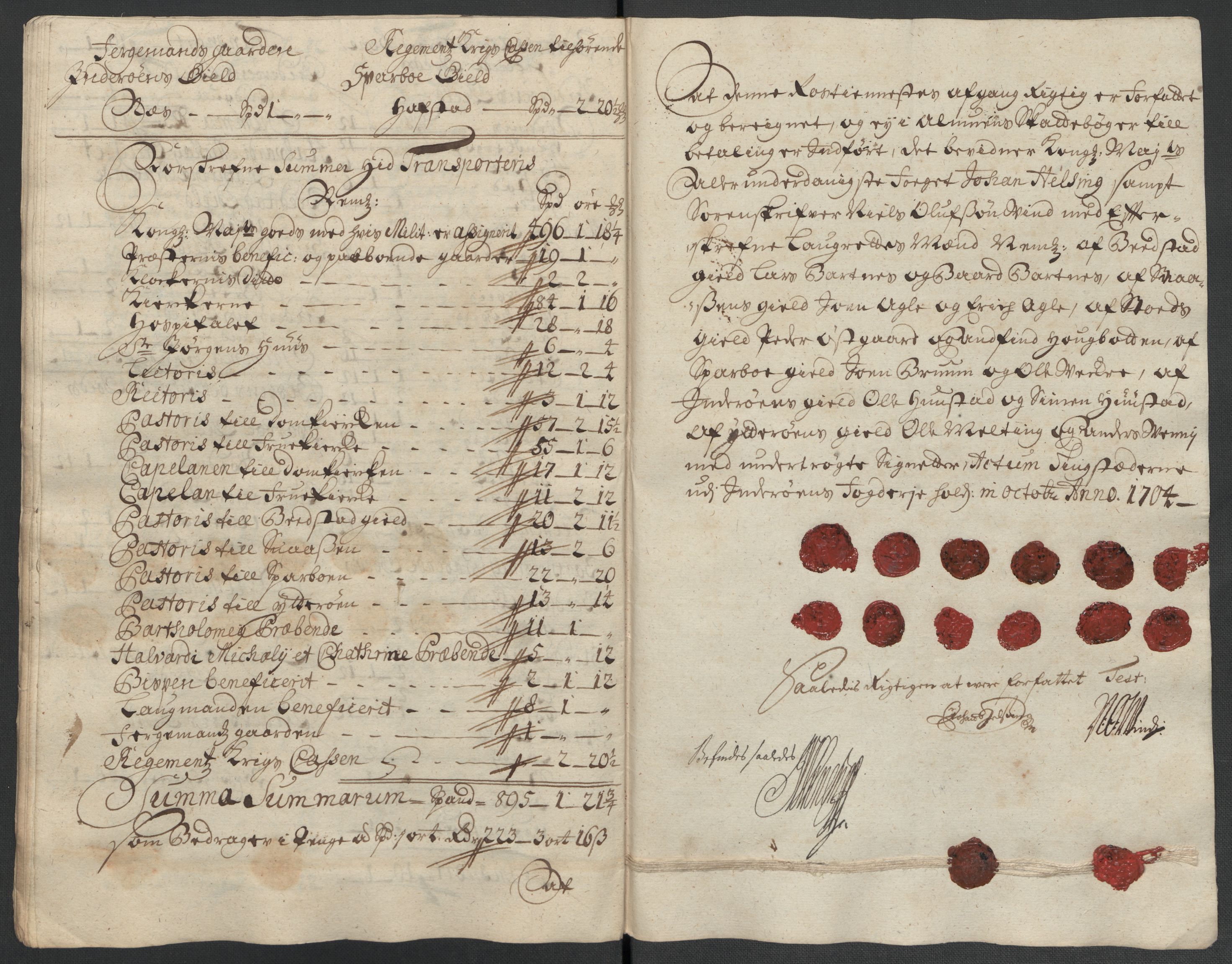 Rentekammeret inntil 1814, Reviderte regnskaper, Fogderegnskap, RA/EA-4092/R63/L4313: Fogderegnskap Inderøy, 1703-1704, s. 579