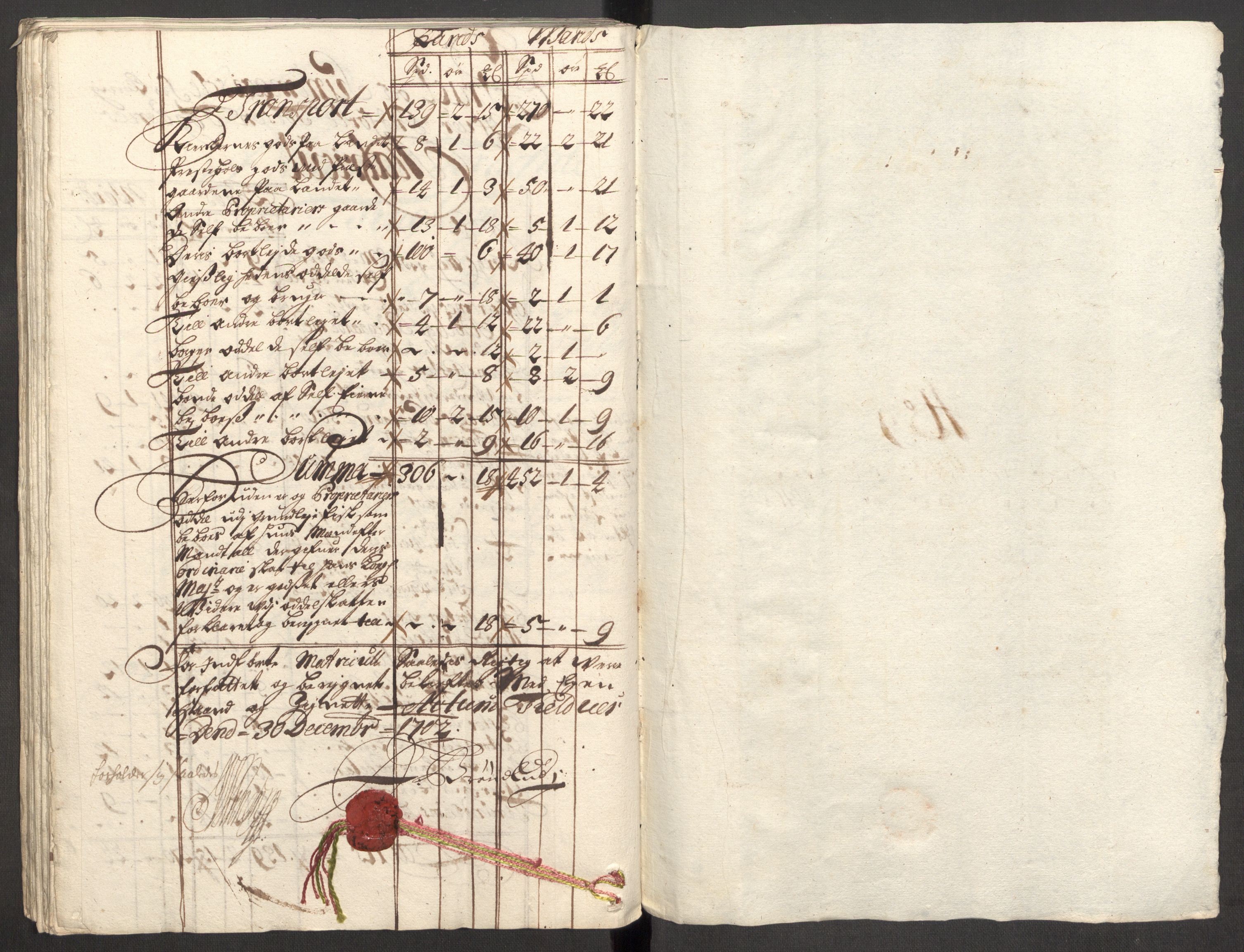 Rentekammeret inntil 1814, Reviderte regnskaper, Fogderegnskap, RA/EA-4092/R57/L3855: Fogderegnskap Fosen, 1702-1703, s. 116