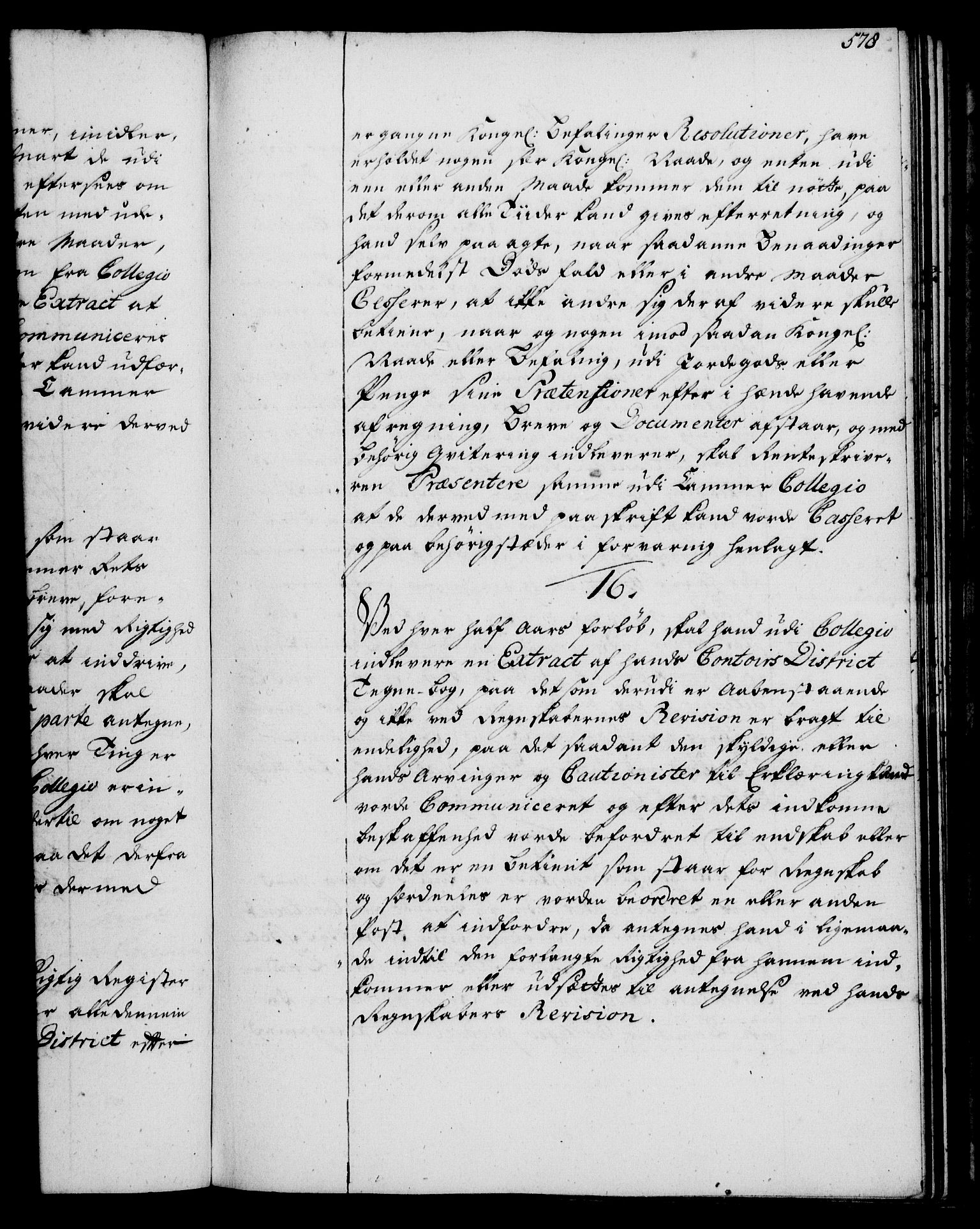 Rentekammeret, Kammerkanselliet, RA/EA-3111/G/Gg/Ggi/L0002: Norsk instruksjonsprotokoll med register (merket RK 53.35), 1729-1751, s. 578