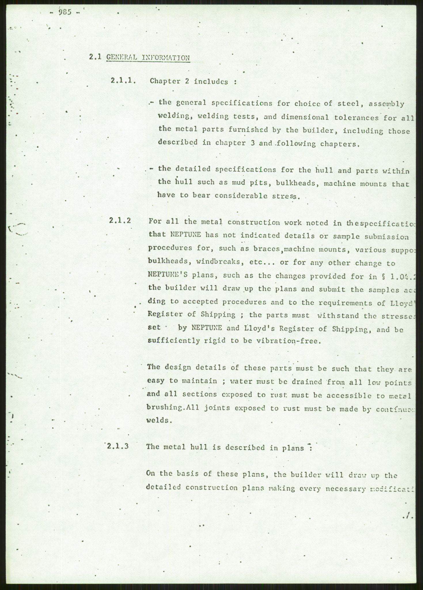 Justisdepartementet, Granskningskommisjonen ved Alexander Kielland-ulykken 27.3.1980, AV/RA-S-1165/D/L0024: A Alexander L. Kielland (A1-A2, A7-A9, A14, A22, A16 av 31)/ E CFEM (E1, E3-E6 av 27)/ F Richard Ducros (Doku.liste + F1-F6 av 8)/ H Sjøfartsdirektoratet/Skipskontrollen (H12, H14-H16, H44, H49, H51 av 52), 1980-1981, s. 163