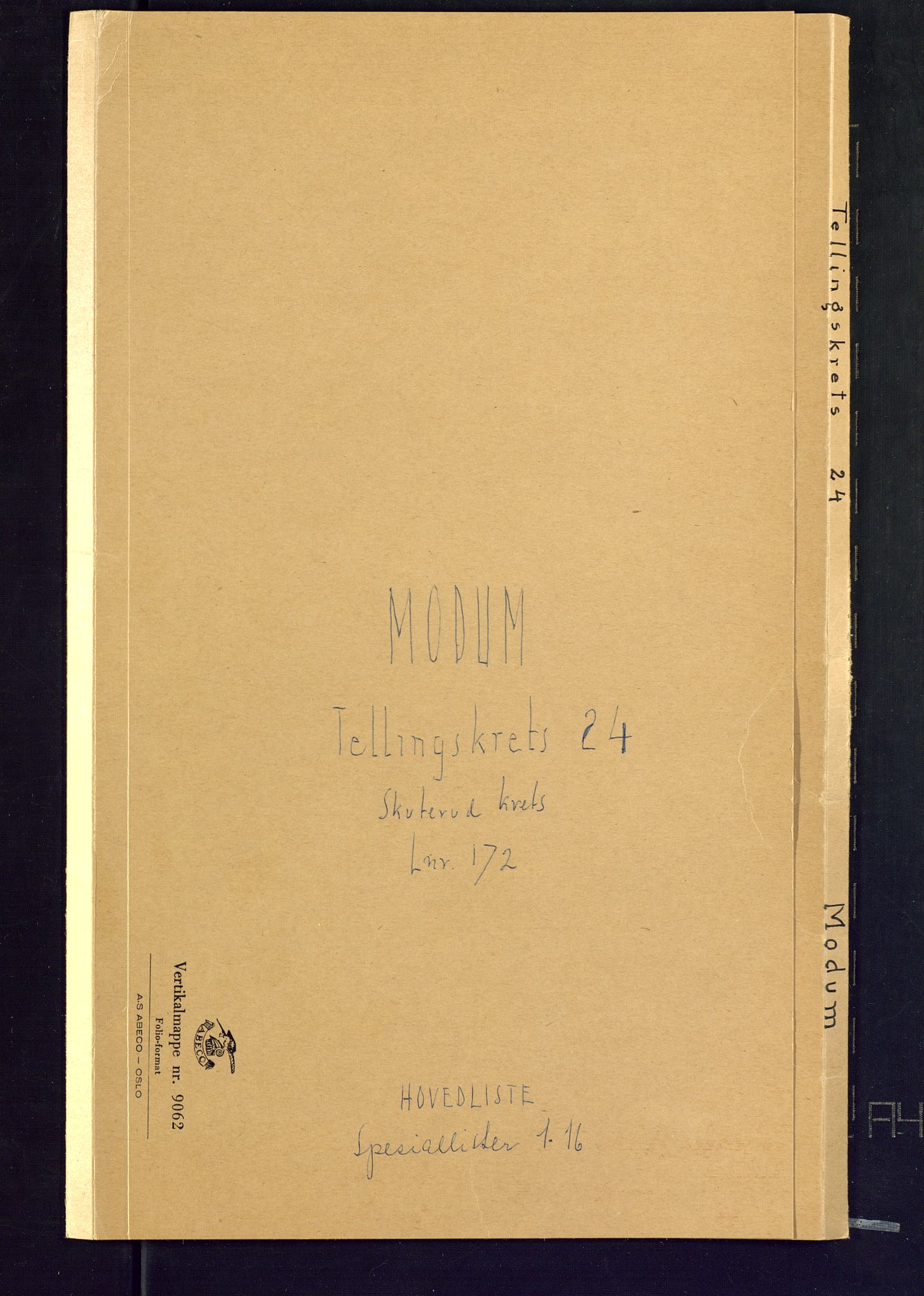SAKO, Folketelling 1875 for 0623P Modum prestegjeld, 1875, s. 93