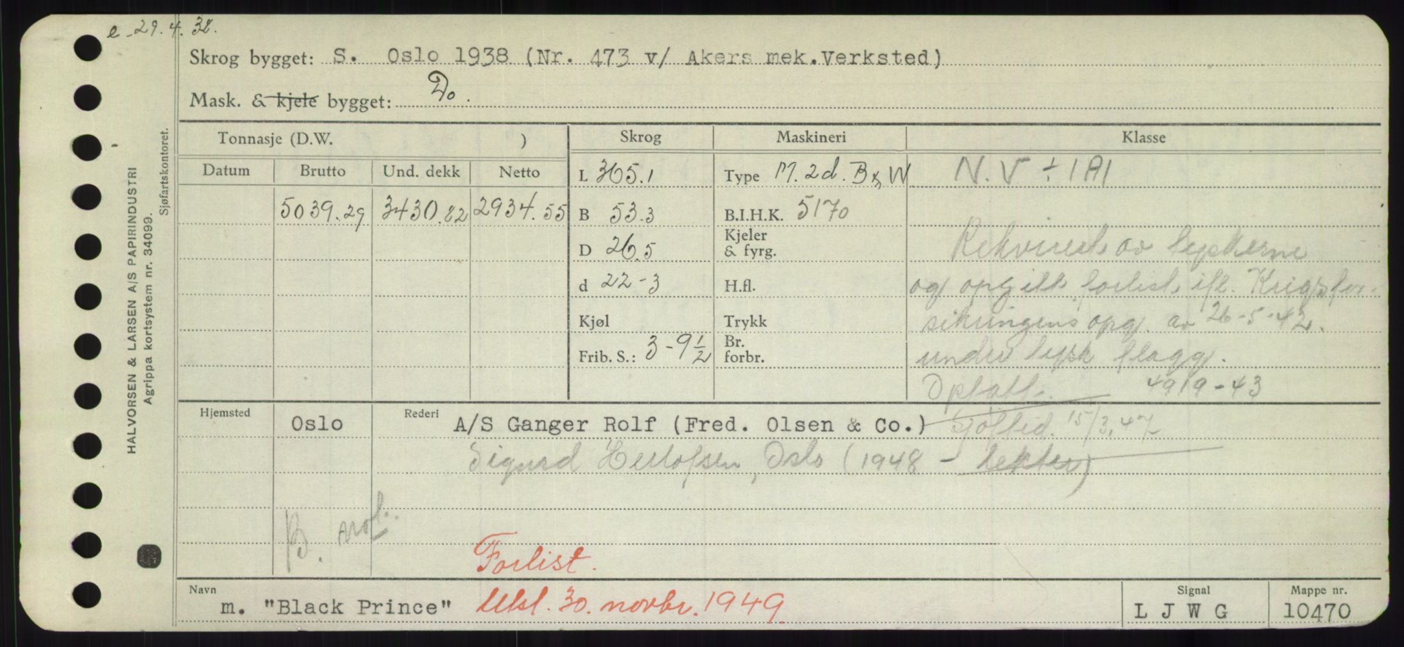 Sjøfartsdirektoratet med forløpere, Skipsmålingen, RA/S-1627/H/Hd/L0004: Fartøy, Bia-Boy, s. 271