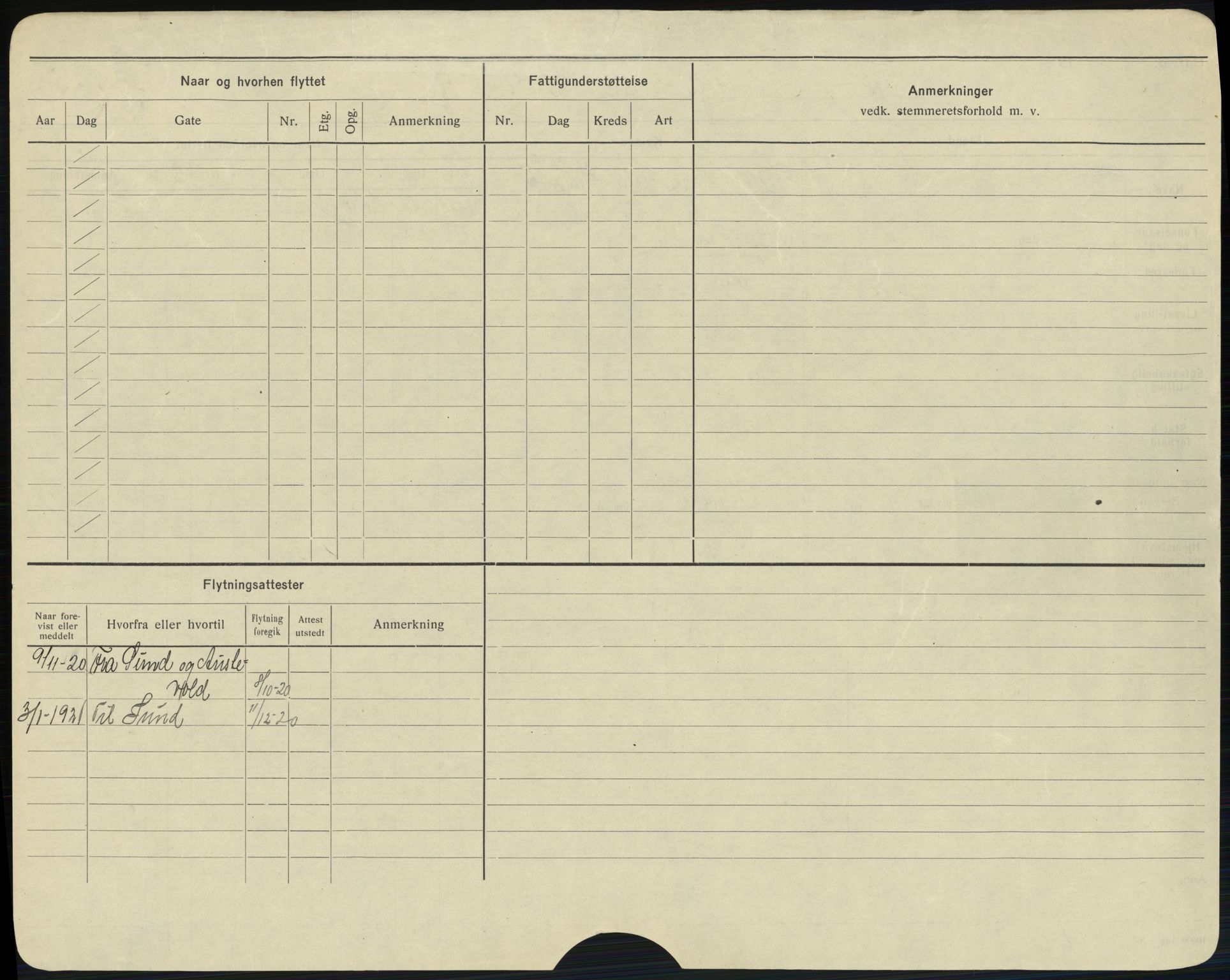 Bergen folkeregister, AV/SAB-A-17201/I/Ia/L0031: Utflyttet 1912 - 1920, Telle - Tuv, 1912-1920