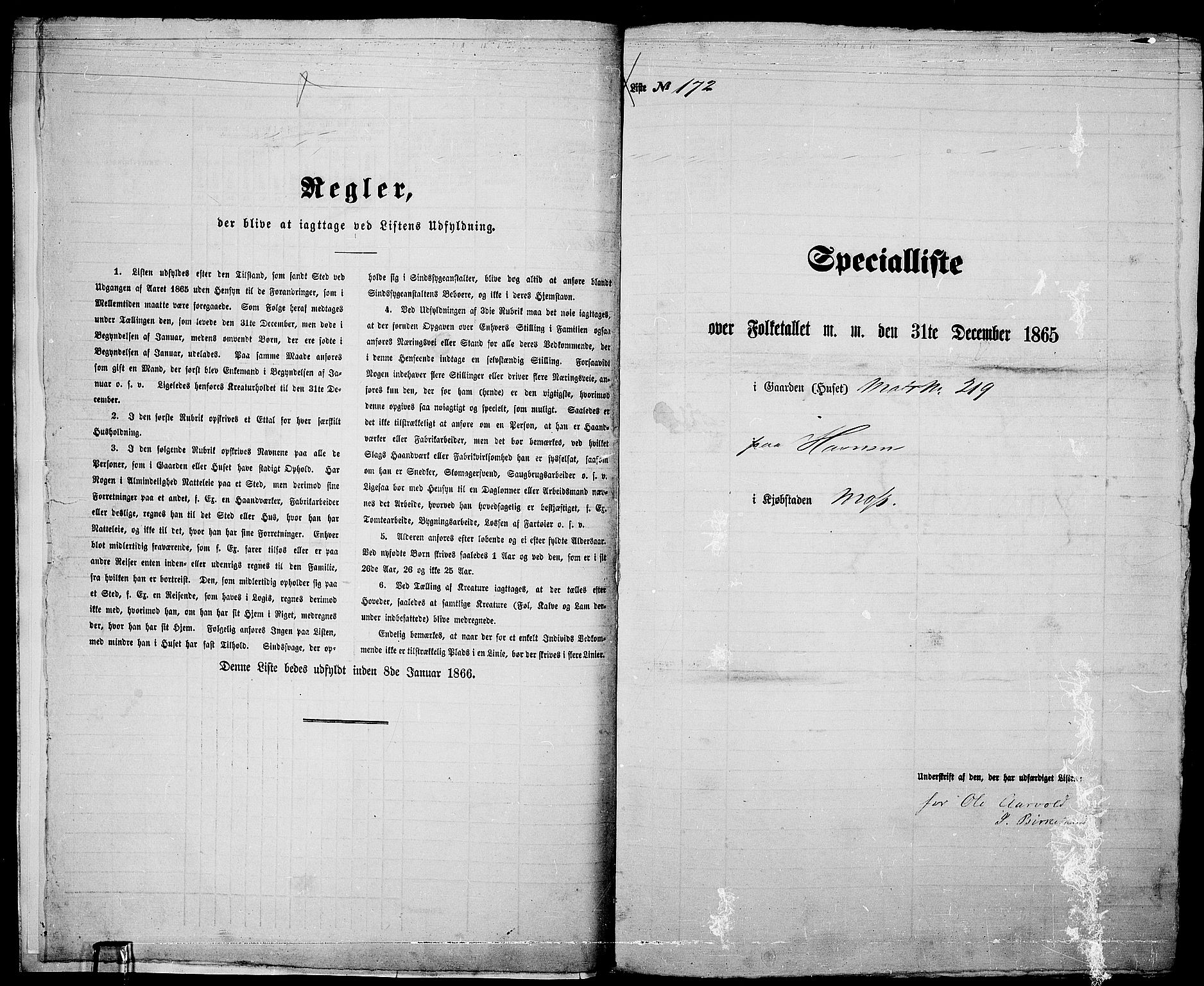 RA, Folketelling 1865 for 0104B Moss prestegjeld, Moss kjøpstad, 1865, s. 359