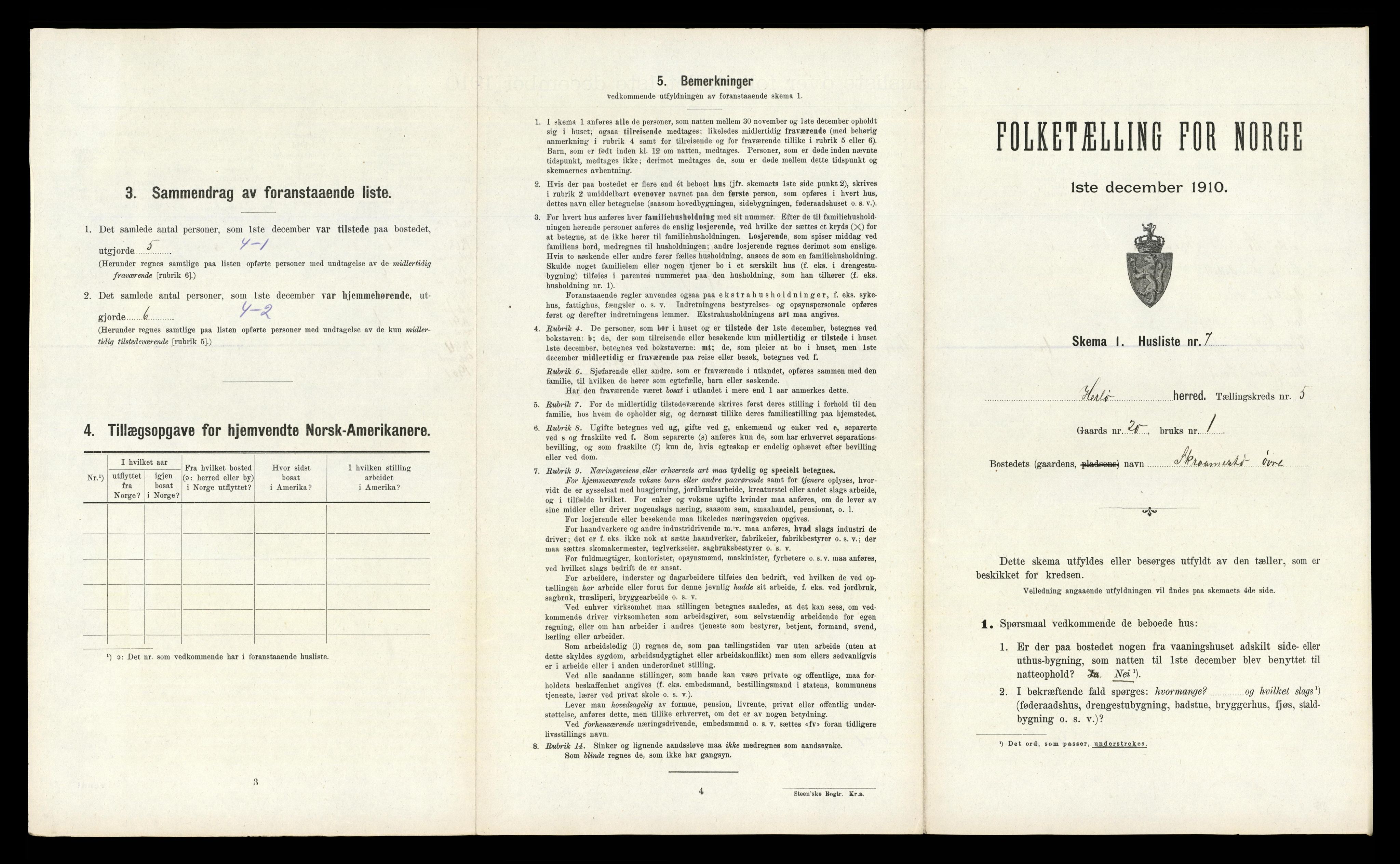 RA, Folketelling 1910 for 1258 Herdla herred, 1910, s. 420