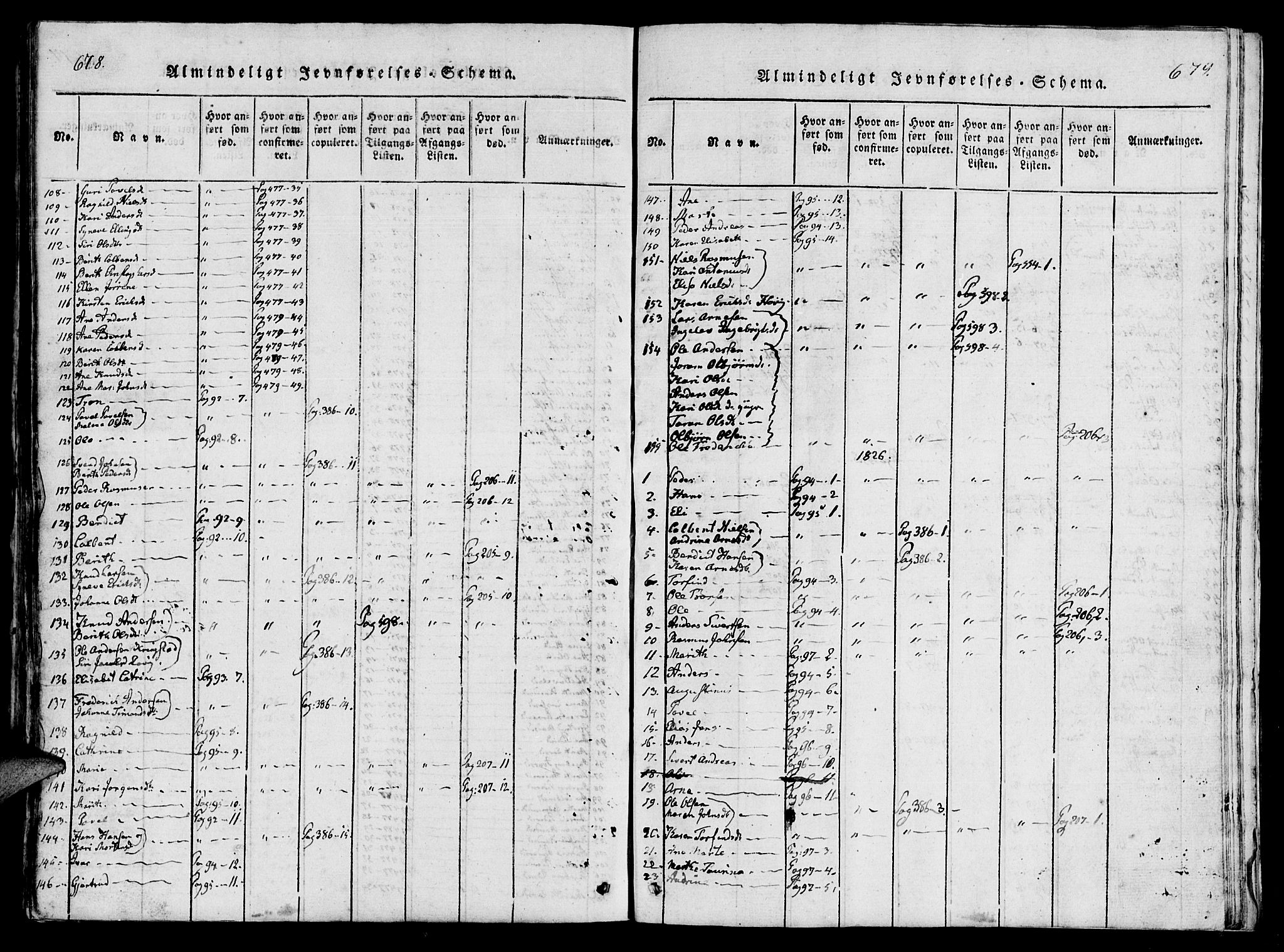 Ministerialprotokoller, klokkerbøker og fødselsregistre - Møre og Romsdal, AV/SAT-A-1454/560/L0718: Ministerialbok nr. 560A02, 1817-1844, s. 678-679