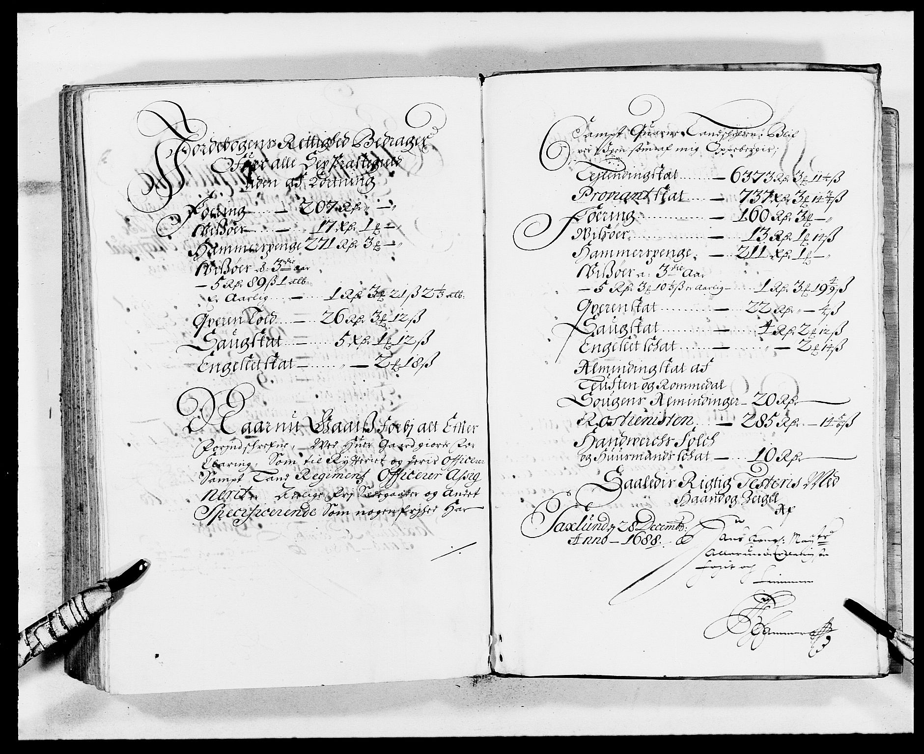 Rentekammeret inntil 1814, Reviderte regnskaper, Fogderegnskap, AV/RA-EA-4092/R16/L1029: Fogderegnskap Hedmark, 1688, s. 219