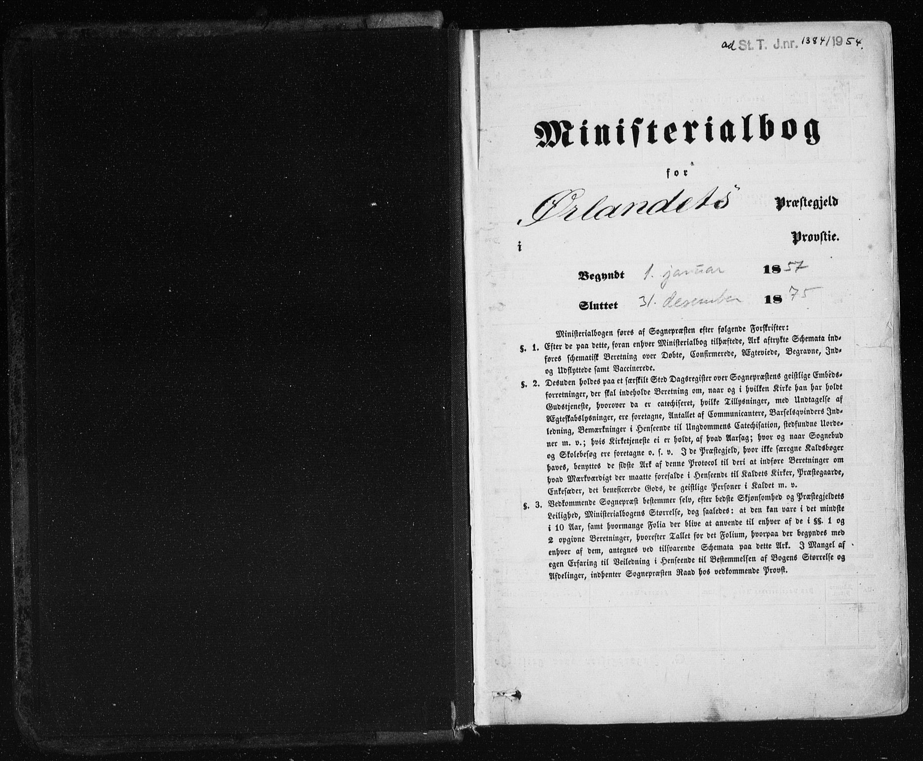 Ministerialprotokoller, klokkerbøker og fødselsregistre - Sør-Trøndelag, SAT/A-1456/659/L0737: Ministerialbok nr. 659A07, 1857-1875