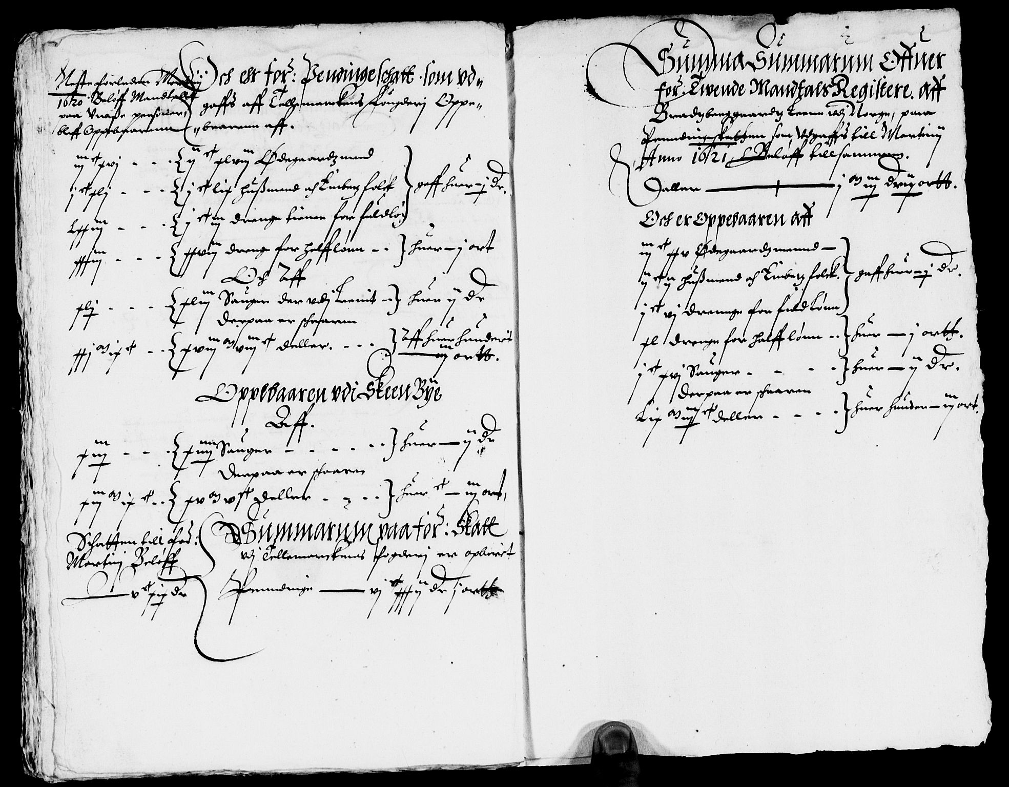 Rentekammeret inntil 1814, Reviderte regnskaper, Lensregnskaper, AV/RA-EA-5023/R/Rb/Rbp/L0007: Bratsberg len, 1621-1623