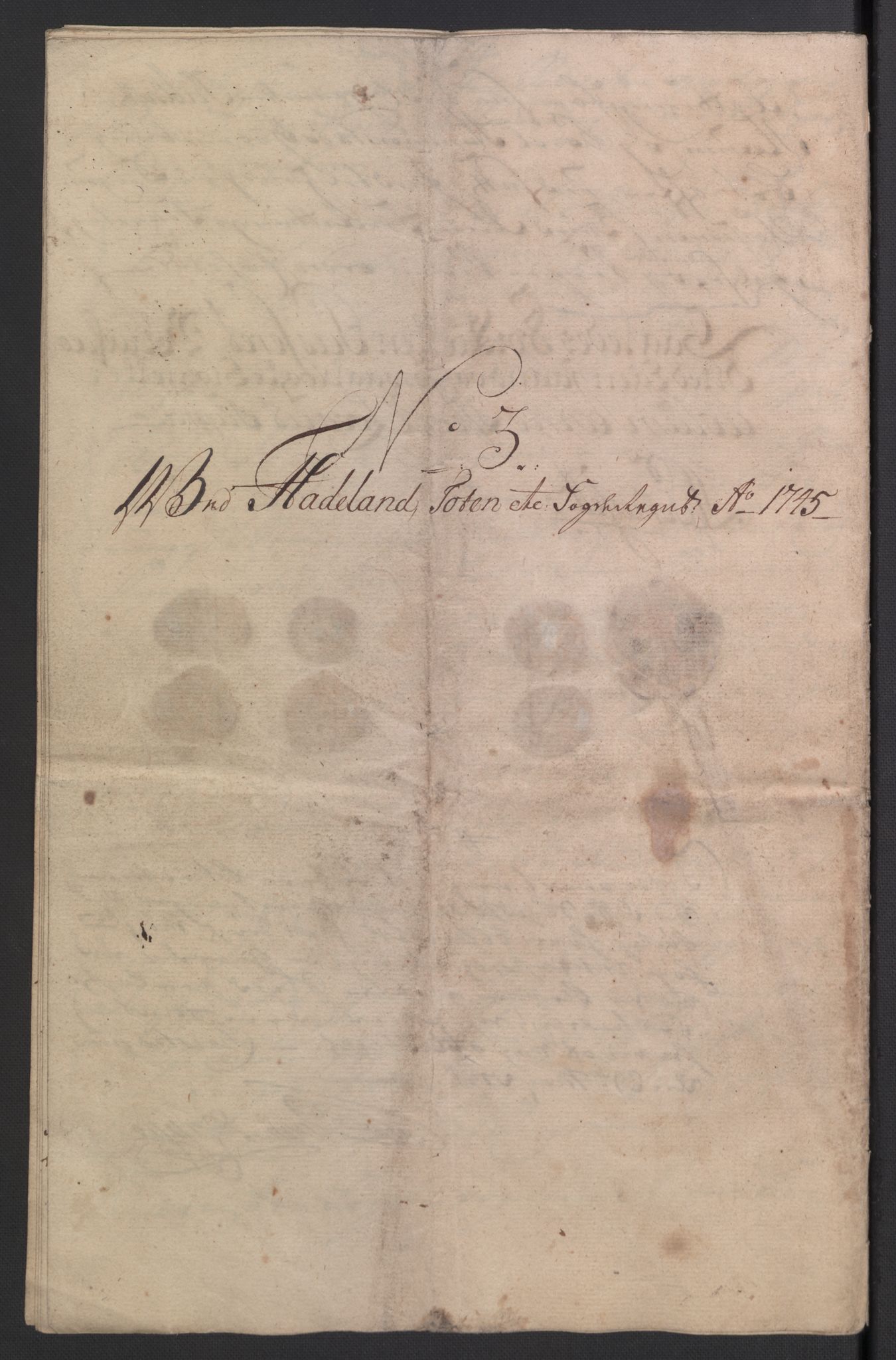 Rentekammeret inntil 1814, Reviderte regnskaper, Fogderegnskap, RA/EA-4092/R18/L1345: Fogderegnskap Hadeland, Toten og Valdres, 1745-1746, s. 44