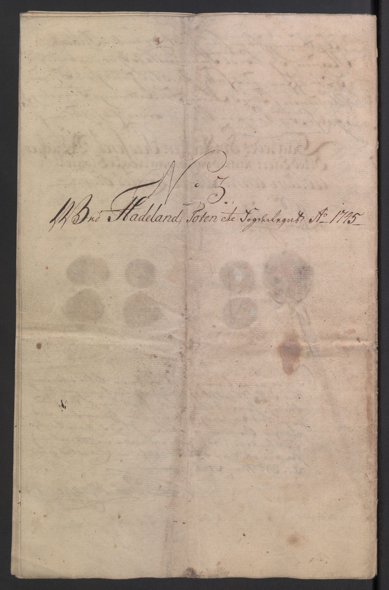 Rentekammeret inntil 1814, Reviderte regnskaper, Fogderegnskap, AV/RA-EA-4092/R18/L1345: Fogderegnskap Hadeland, Toten og Valdres, 1745-1746, s. 44