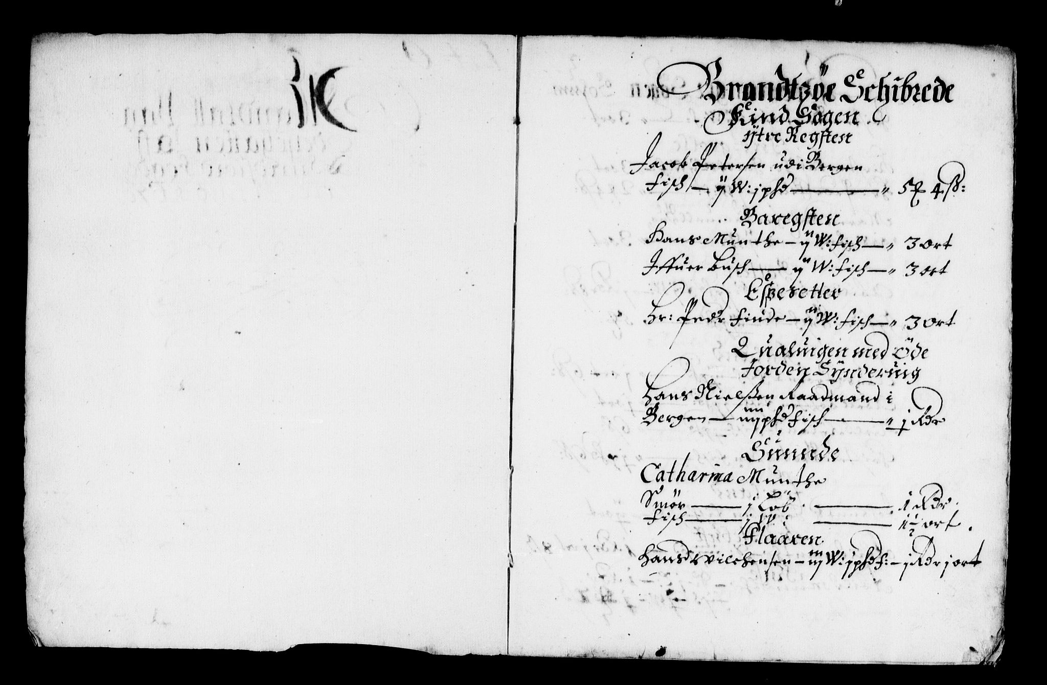 Rentekammeret inntil 1814, Reviderte regnskaper, Stiftamtstueregnskaper, Bergen stiftamt, RA/EA-6043/R/Rc/L0032: Bergen stiftamt, 1667-1670