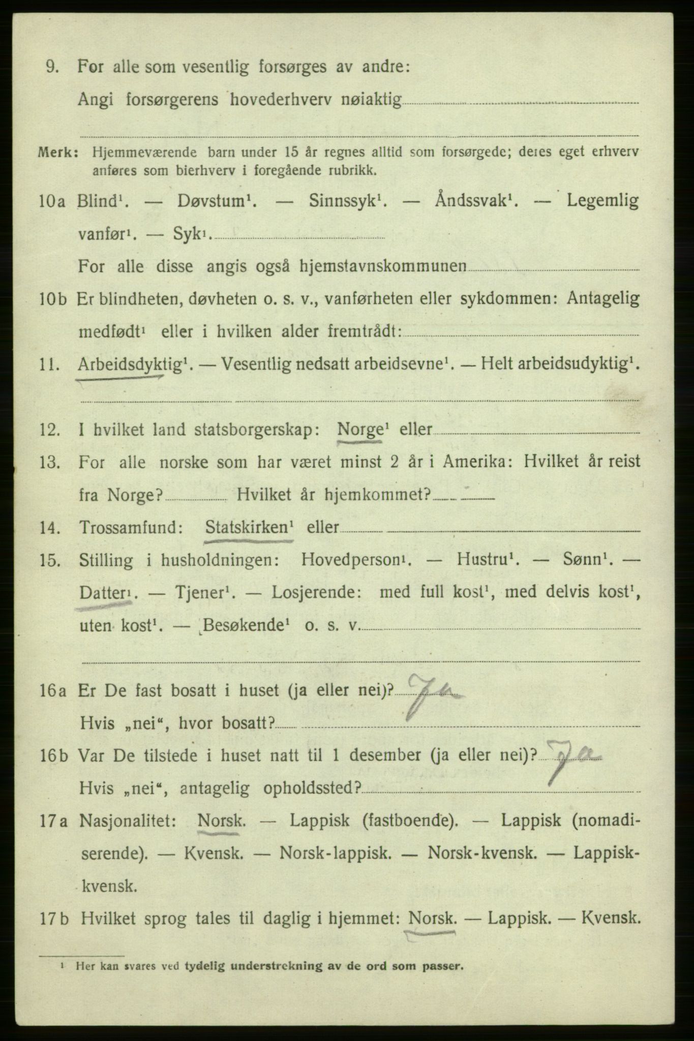 SATØ, Folketelling 1920 for 2018 Måsøy herred, 1920, s. 1245