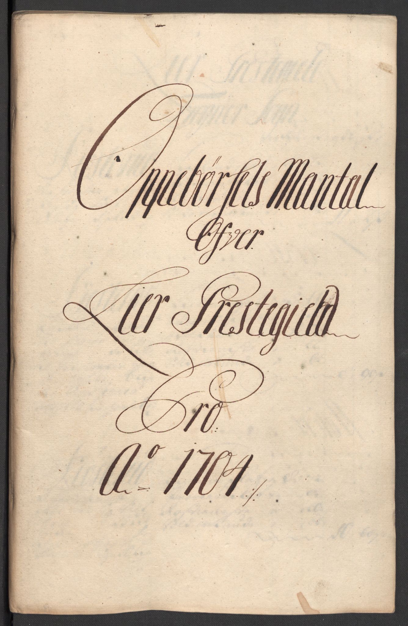 Rentekammeret inntil 1814, Reviderte regnskaper, Fogderegnskap, AV/RA-EA-4092/R30/L1700: Fogderegnskap Hurum, Røyken, Eiker og Lier, 1704-1705, s. 43