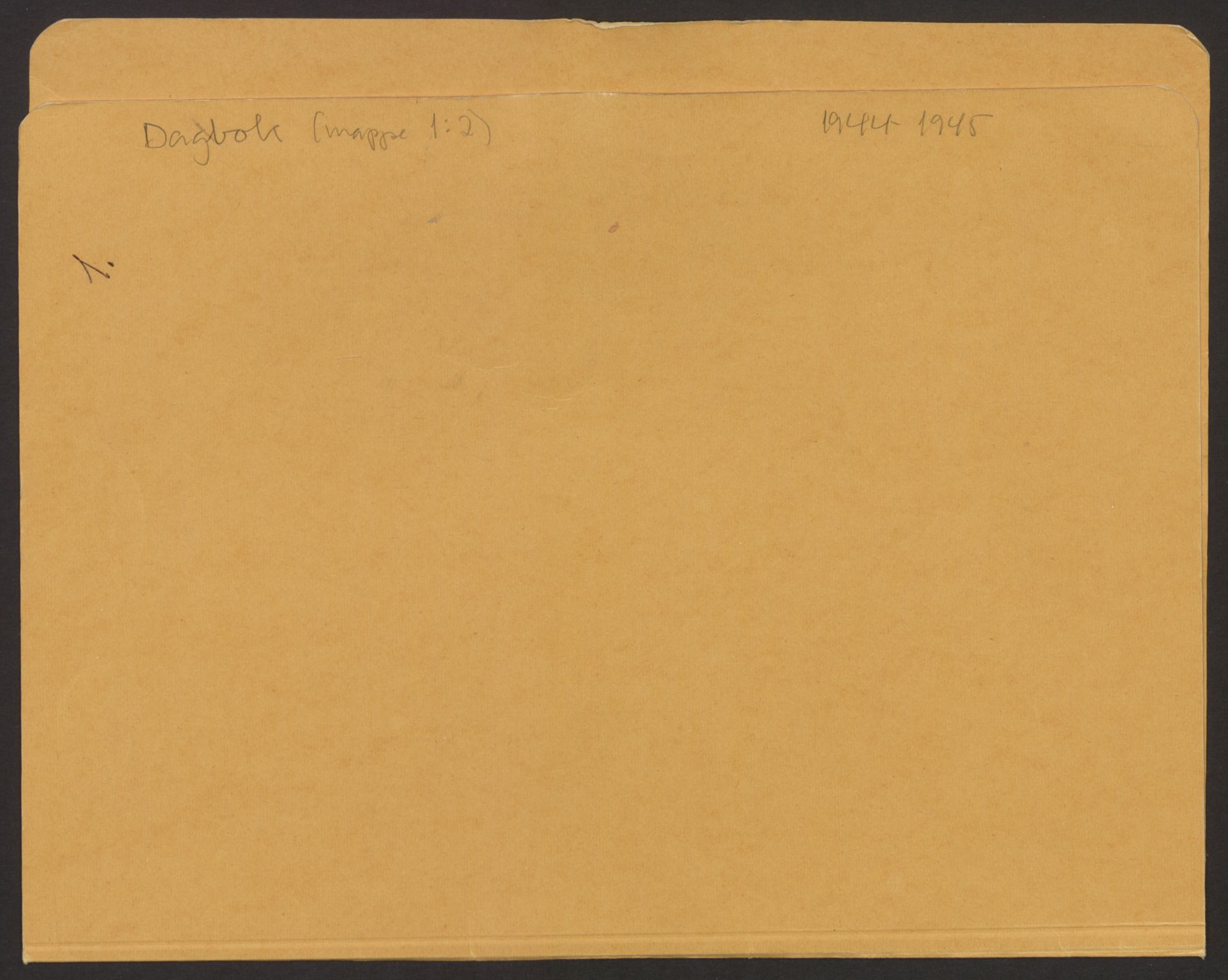 Hambro, Carl Joachim, RA/PA-0260/F/L0001/0003: Div. private papirer og dagbok (avskrift) / Dagbok, maskinskrevet (1/2), 1944-1945