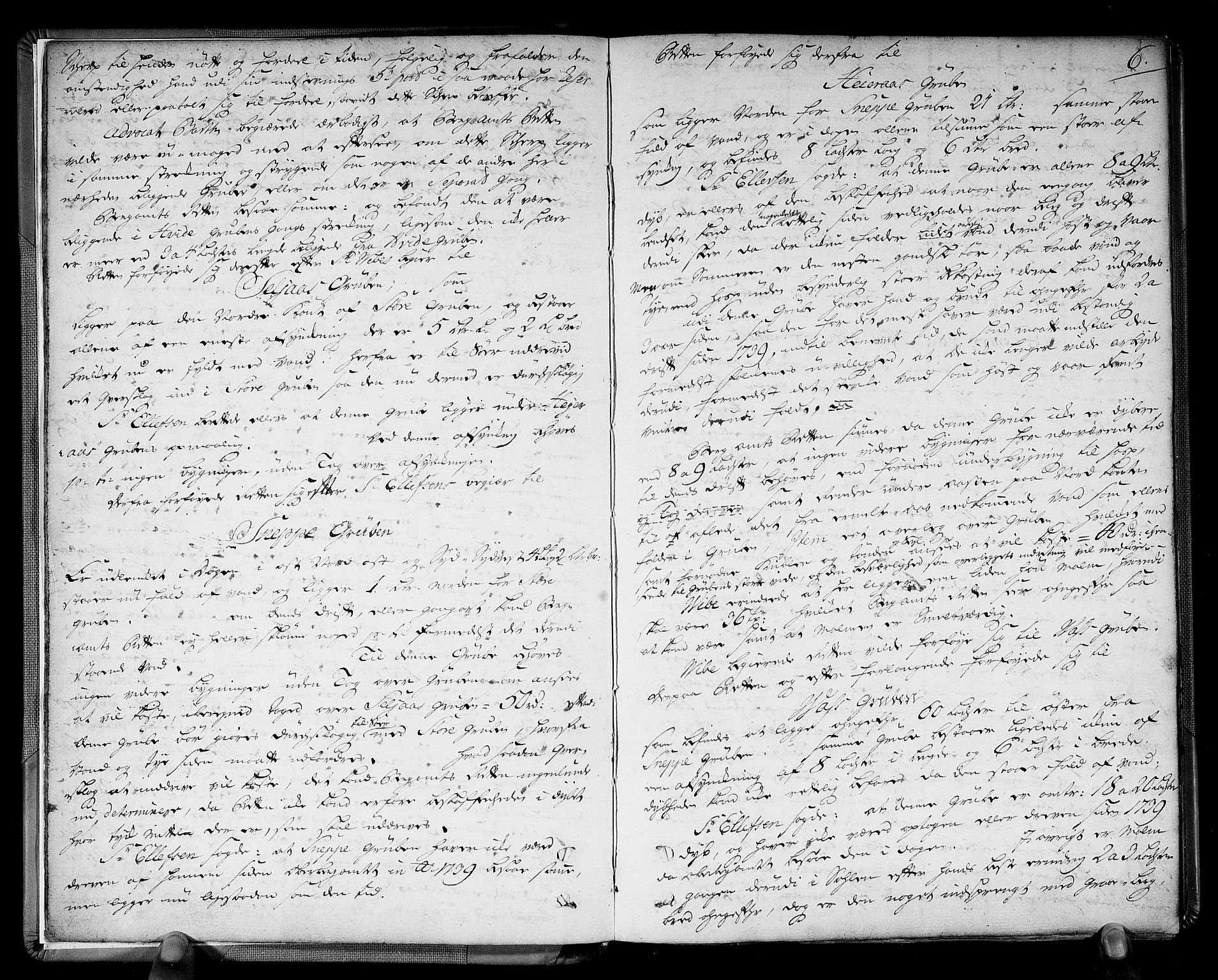 Sønnafjelske bergamt , AV/SAKO-EA-5262/G/Gc/L0002: Reiseprotokoll, 1762-1788, s. 6