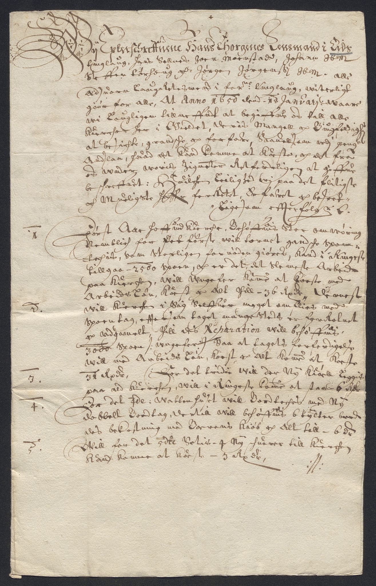 Rentekammeret inntil 1814, Reviderte regnskaper, Kirkeregnskap, AV/RA-EA-4067/Rf/L0113: Kirkeregnskap, 1641-1656, s. 228