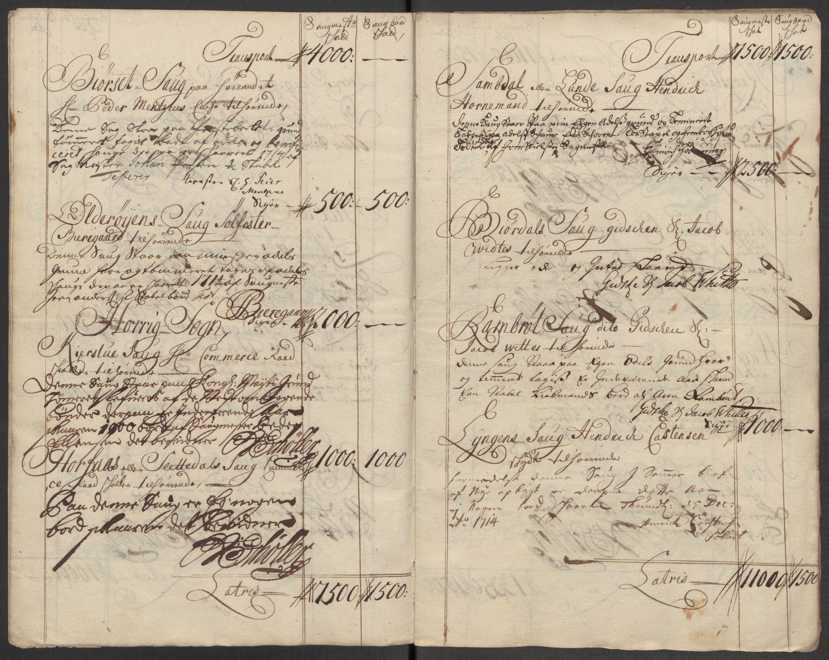 Rentekammeret inntil 1814, Reviderte regnskaper, Fogderegnskap, AV/RA-EA-4092/R60/L3965: Fogderegnskap Orkdal og Gauldal, 1714, s. 309