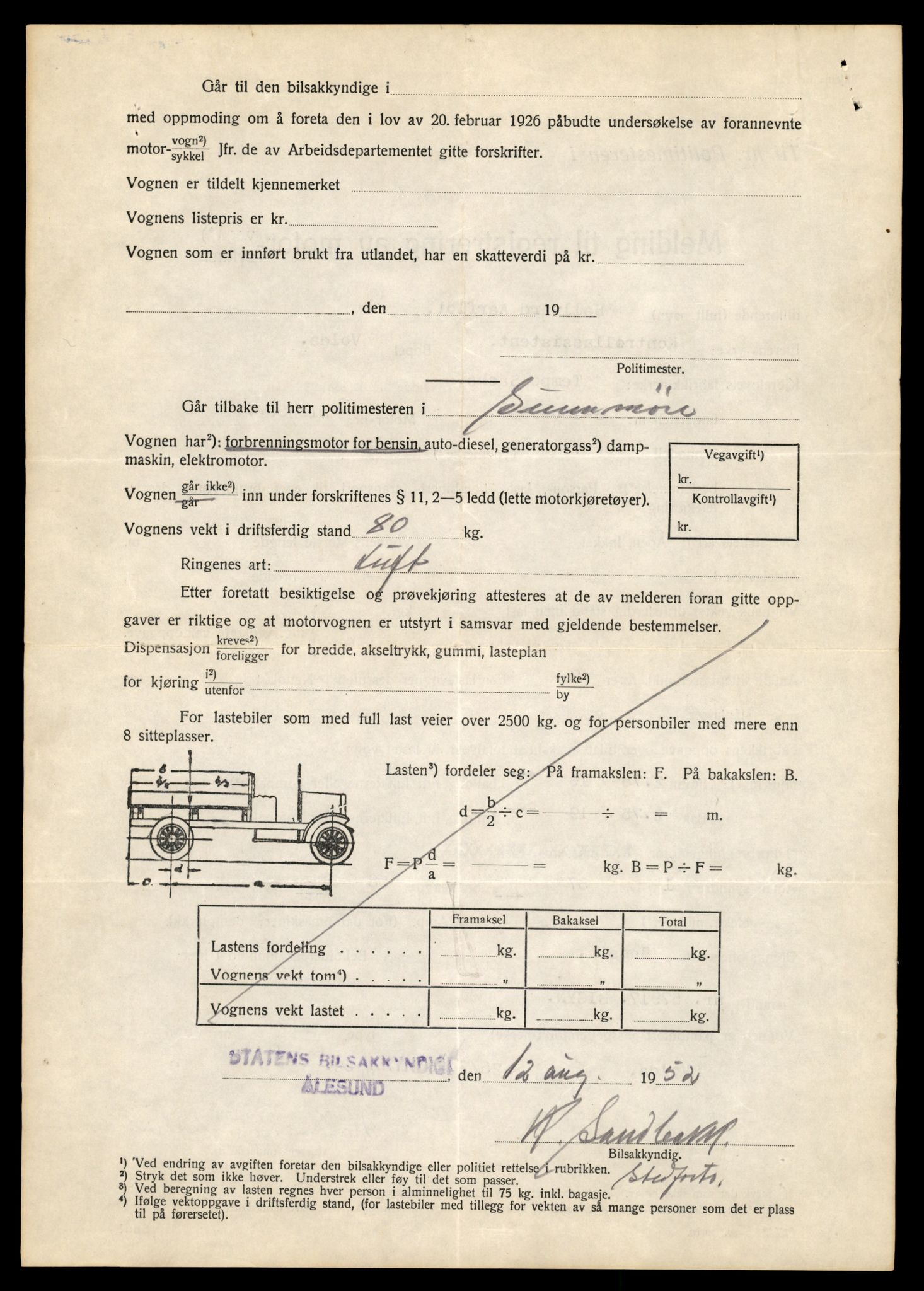 Møre og Romsdal vegkontor - Ålesund trafikkstasjon, AV/SAT-A-4099/F/Fe/L0031: Registreringskort for kjøretøy T 11800 - T 11996, 1927-1998, s. 480