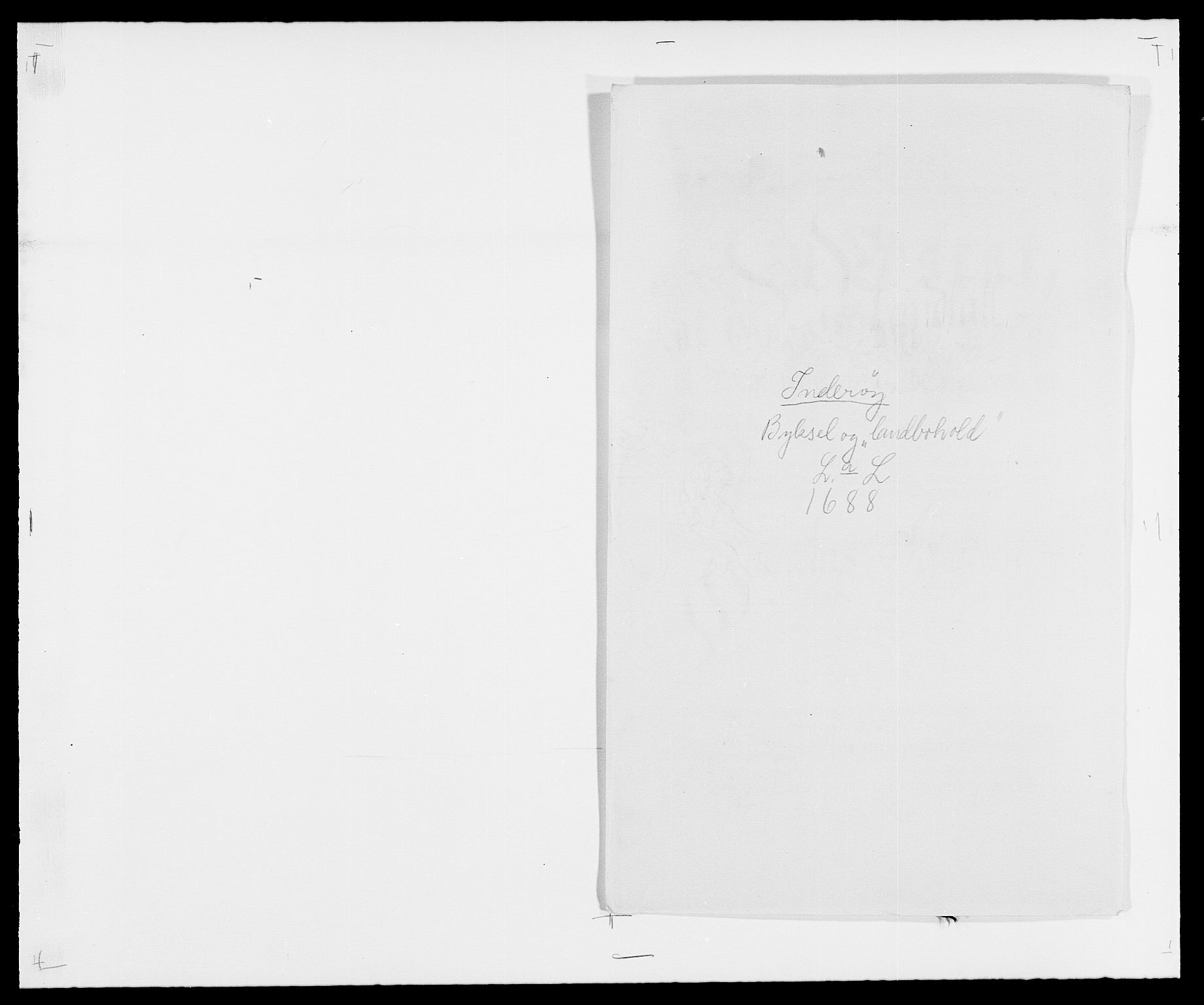 Rentekammeret inntil 1814, Reviderte regnskaper, Fogderegnskap, AV/RA-EA-4092/R63/L4306: Fogderegnskap Inderøy, 1687-1689, s. 329