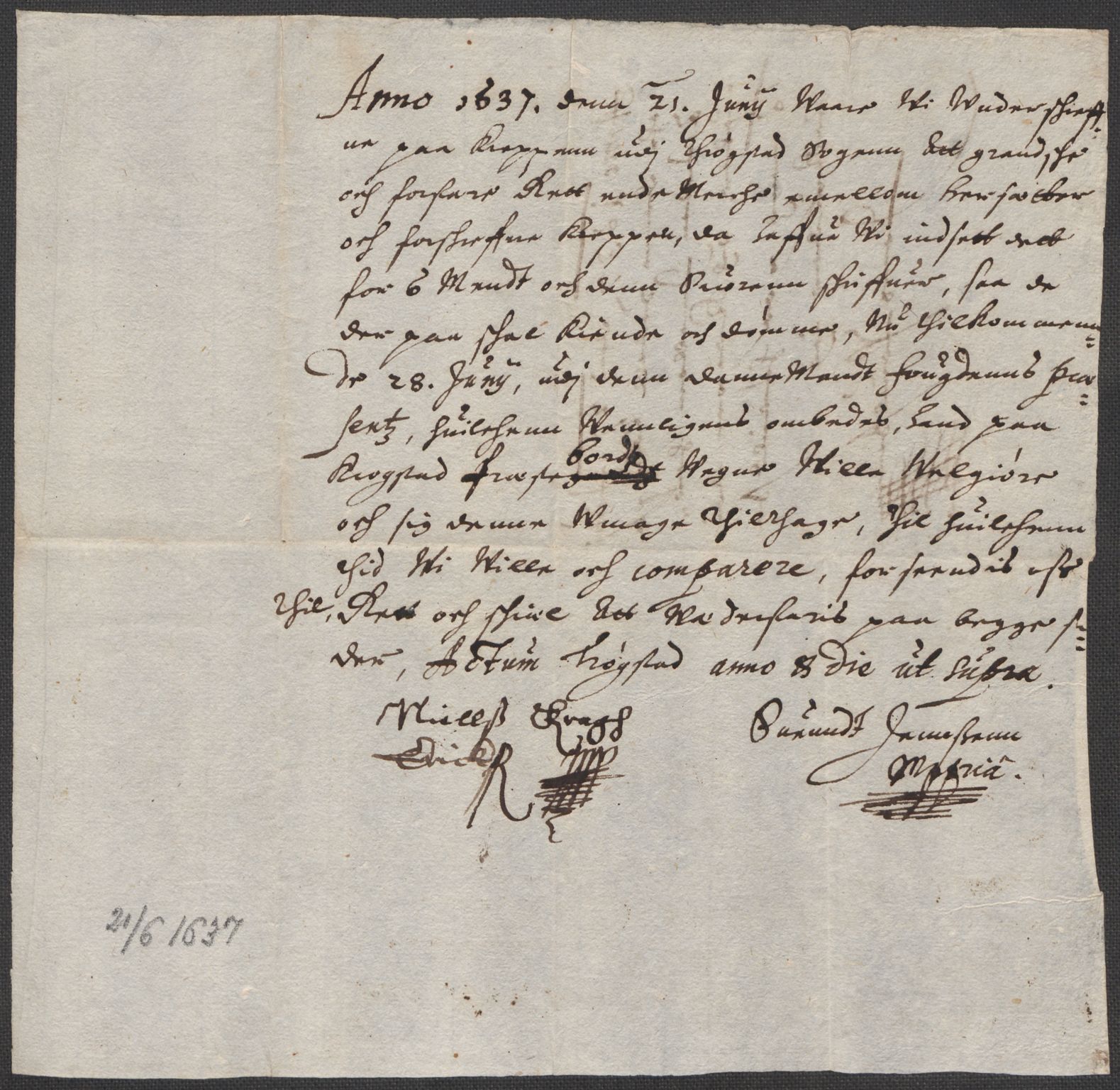 Riksarkivets diplomsamling, AV/RA-EA-5965/F15/L0004: Prestearkiv - Østfold, 1577-1709, s. 18
