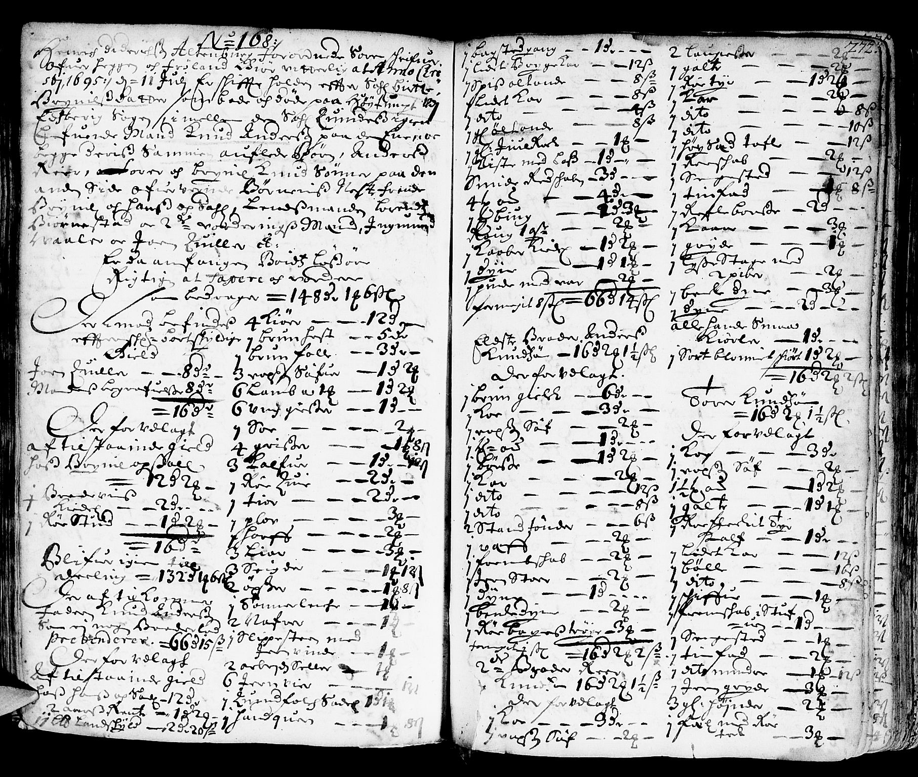 Heggen og Frøland sorenskriveri I, AV/SAO-A-11556/H/Hb/L0003: Skifteprotokoll, 1683-1705, s. 271b-272a