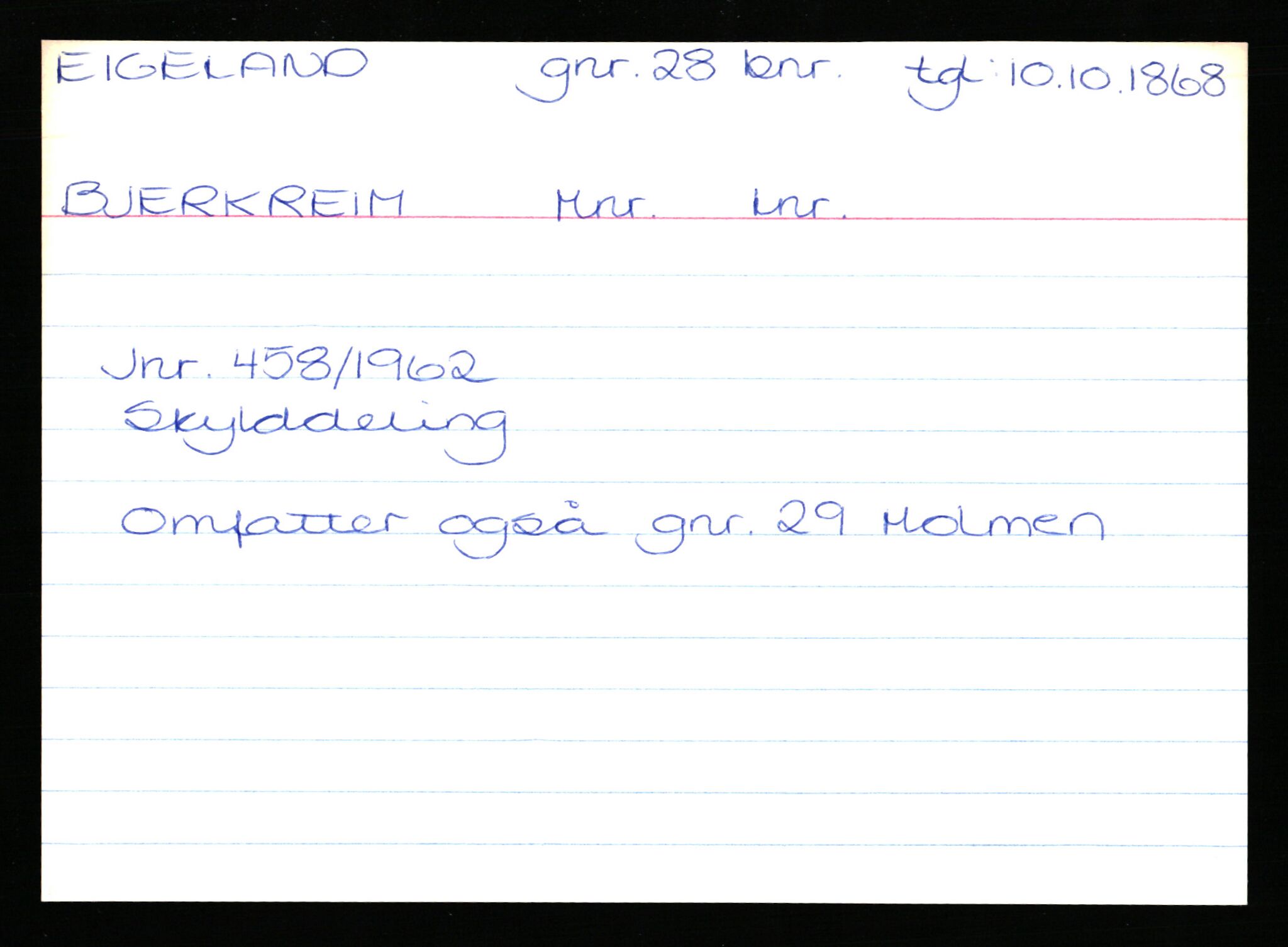 Statsarkivet i Stavanger, AV/SAST-A-101971/03/Y/Yk/L0008: Registerkort sortert etter gårdsnavn: Eig - Erlien, 1750-1930, s. 89