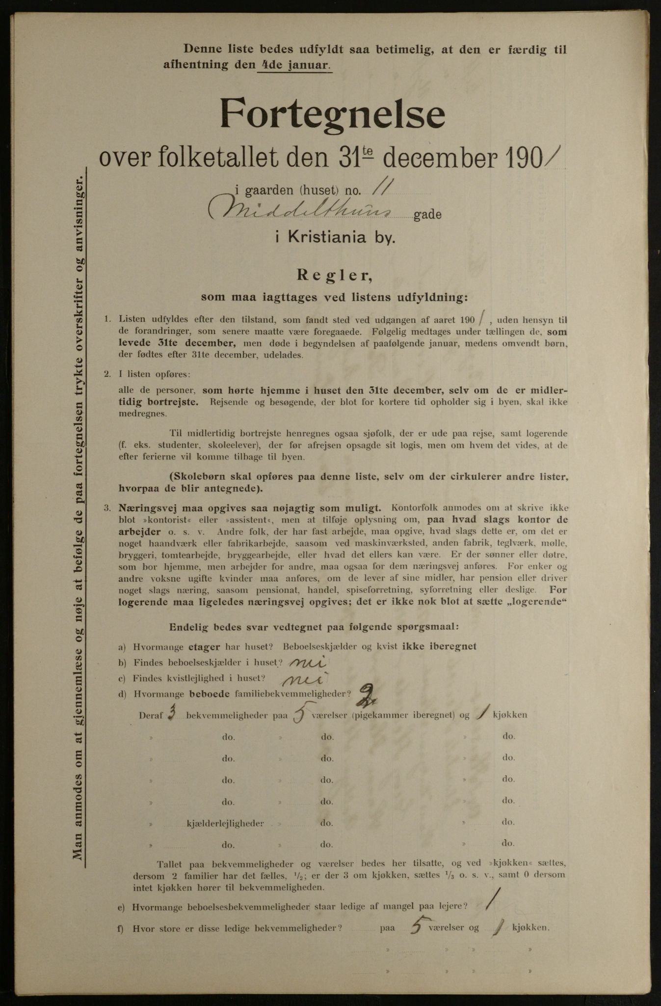 OBA, Kommunal folketelling 31.12.1901 for Kristiania kjøpstad, 1901, s. 10057