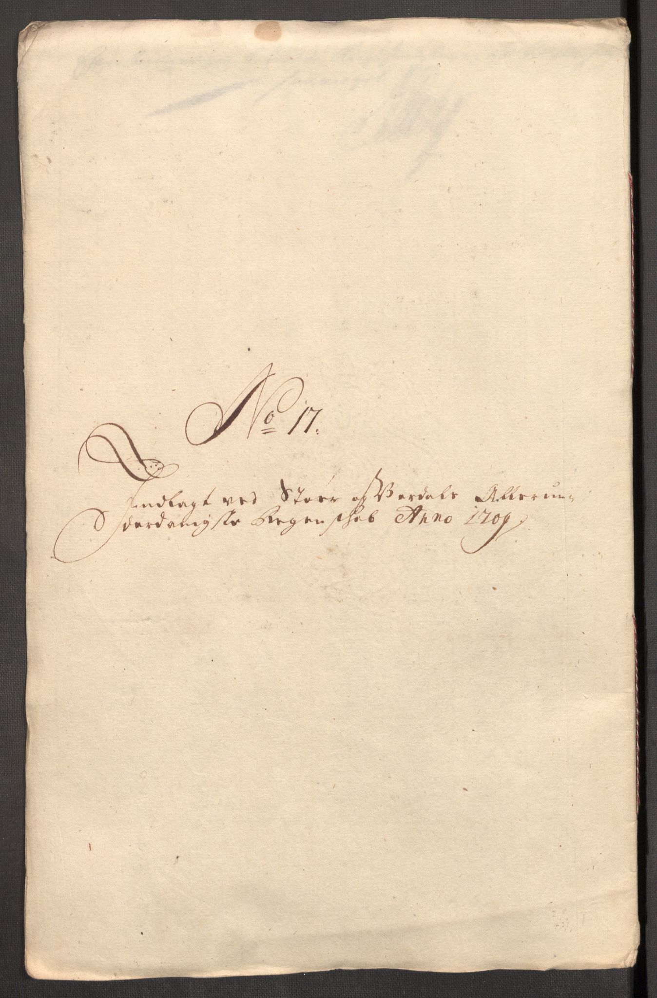 Rentekammeret inntil 1814, Reviderte regnskaper, Fogderegnskap, RA/EA-4092/R62/L4199: Fogderegnskap Stjørdal og Verdal, 1709, s. 206