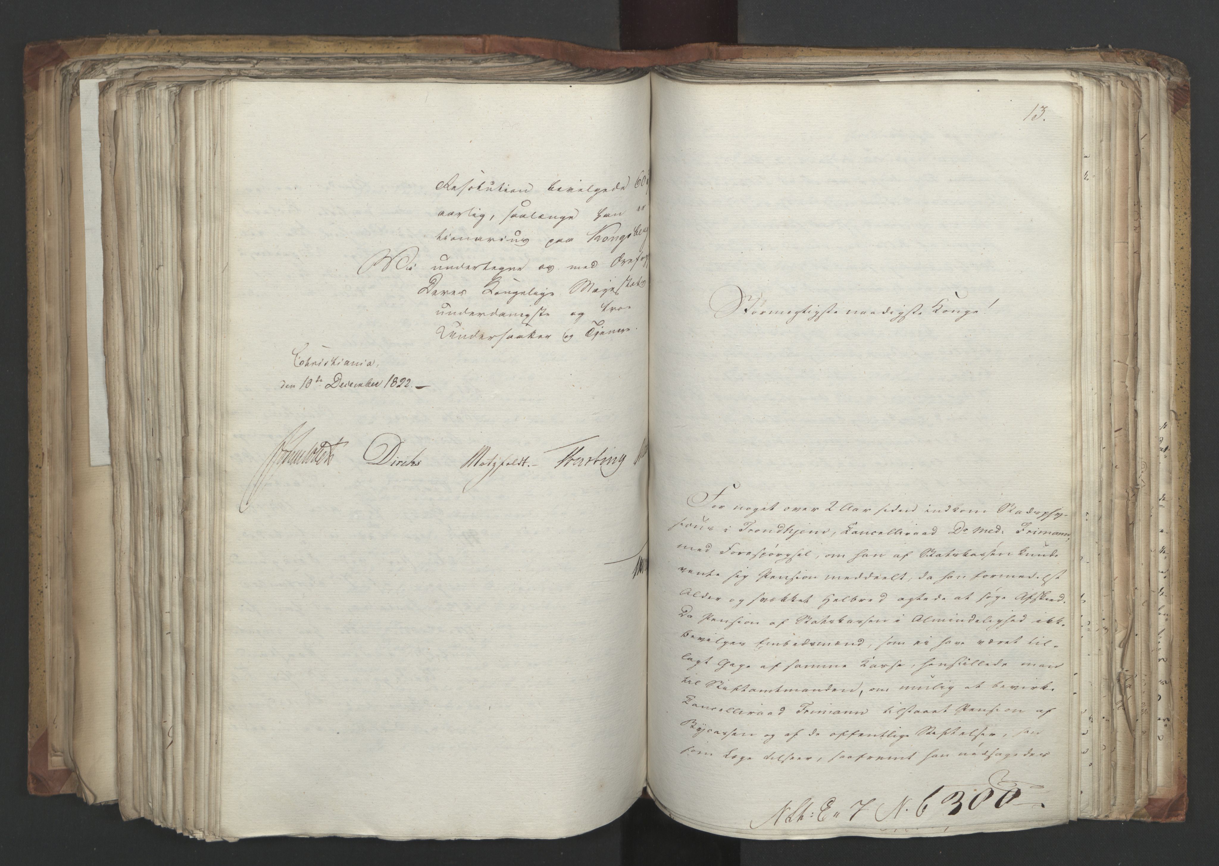 Statsrådsavdelingen i Stockholm, AV/RA-S-1003/D/Da/L0032: Regjeringsinnstillinger nr. 6140-6355, 1822, s. 385