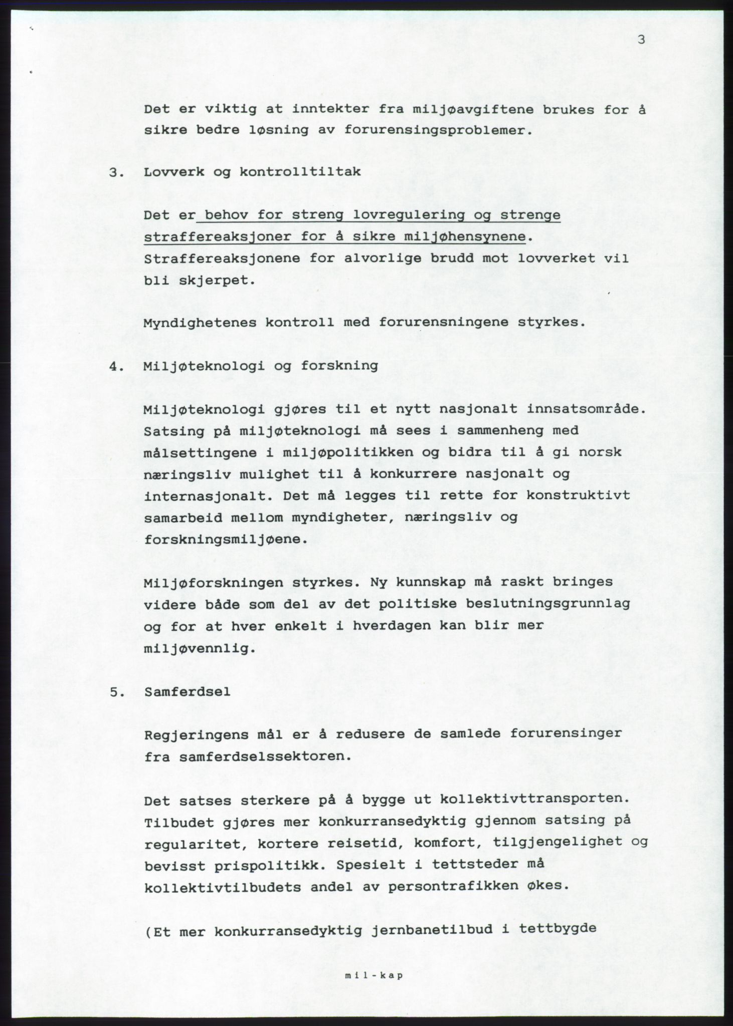 Forhandlingsmøtene 1989 mellom Høyre, KrF og Senterpartiet om dannelse av regjering, AV/RA-PA-0697/A/L0001: Forhandlingsprotokoll med vedlegg, 1989, s. 448