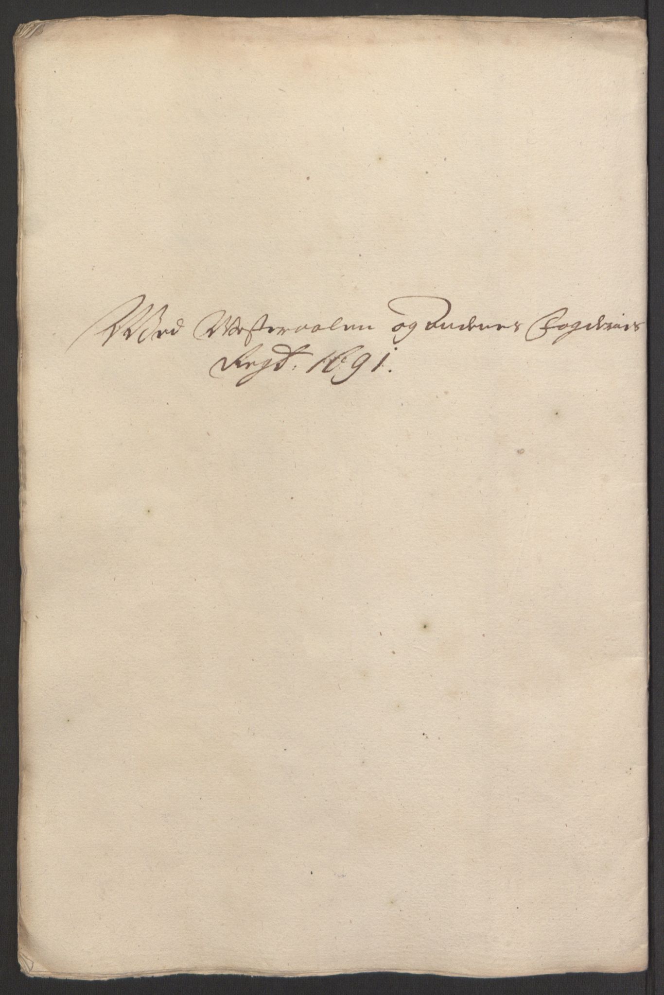 Rentekammeret inntil 1814, Reviderte regnskaper, Fogderegnskap, RA/EA-4092/R67/L4676: Fogderegnskap Vesterålen, Andenes og Lofoten, 1691-1693, s. 300