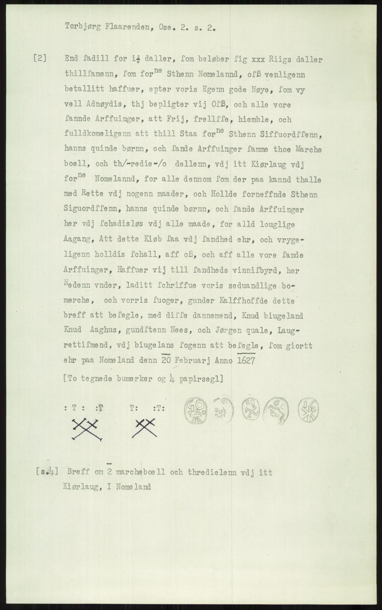 Samlinger til kildeutgivelse, Diplomavskriftsamlingen, AV/RA-EA-4053/H/Ha, s. 1947