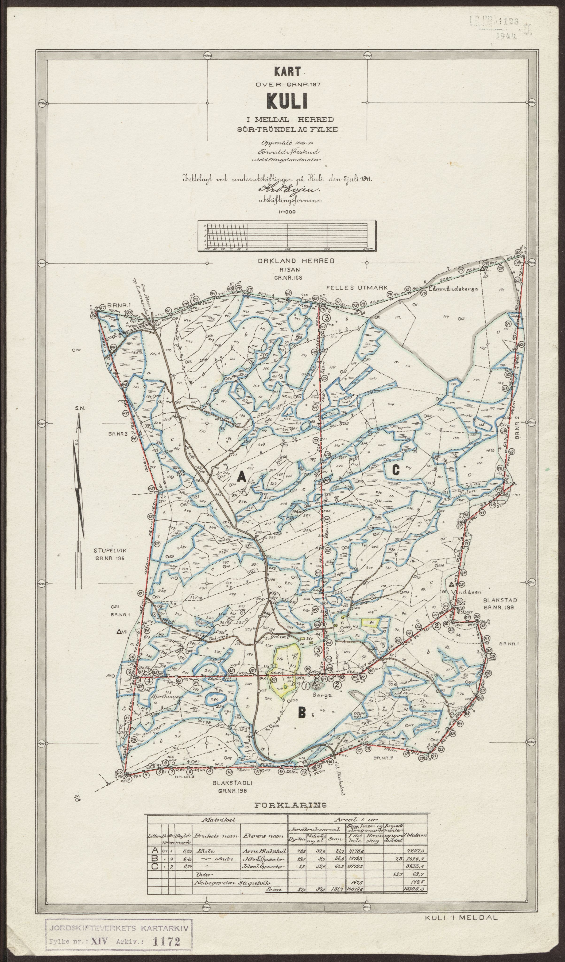 Jordskifteverkets kartarkiv, RA/S-3929/T, 1859-1988, s. 1855