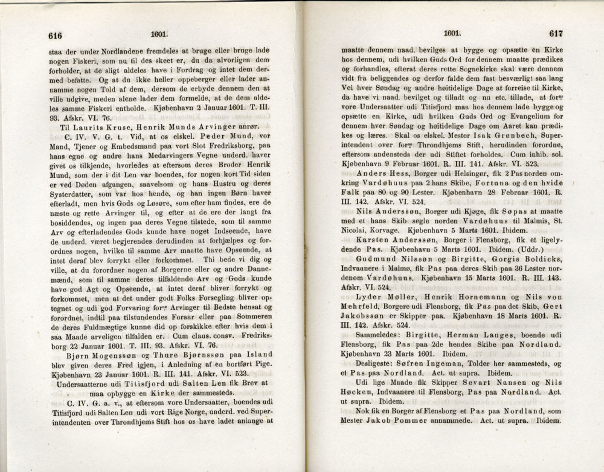 Publikasjoner utgitt av Det Norske Historiske Kildeskriftfond, PUBL/-/-/-: Norske Rigs-Registranter, bind 3, 1588-1602, s. 616-617