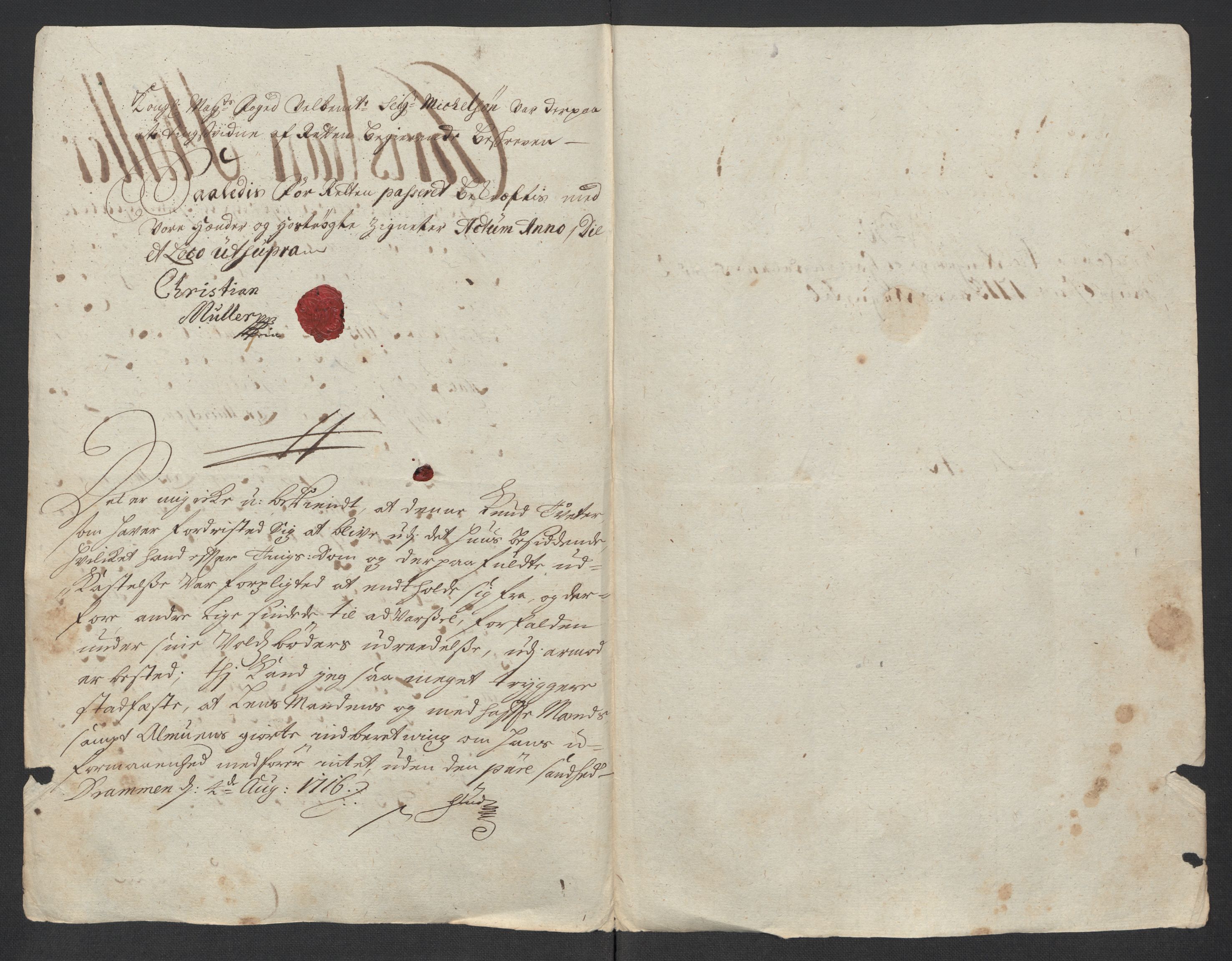 Rentekammeret inntil 1814, Reviderte regnskaper, Fogderegnskap, RA/EA-4092/R23/L1473: Fogderegnskap Ringerike og Hallingdal, 1715, s. 271