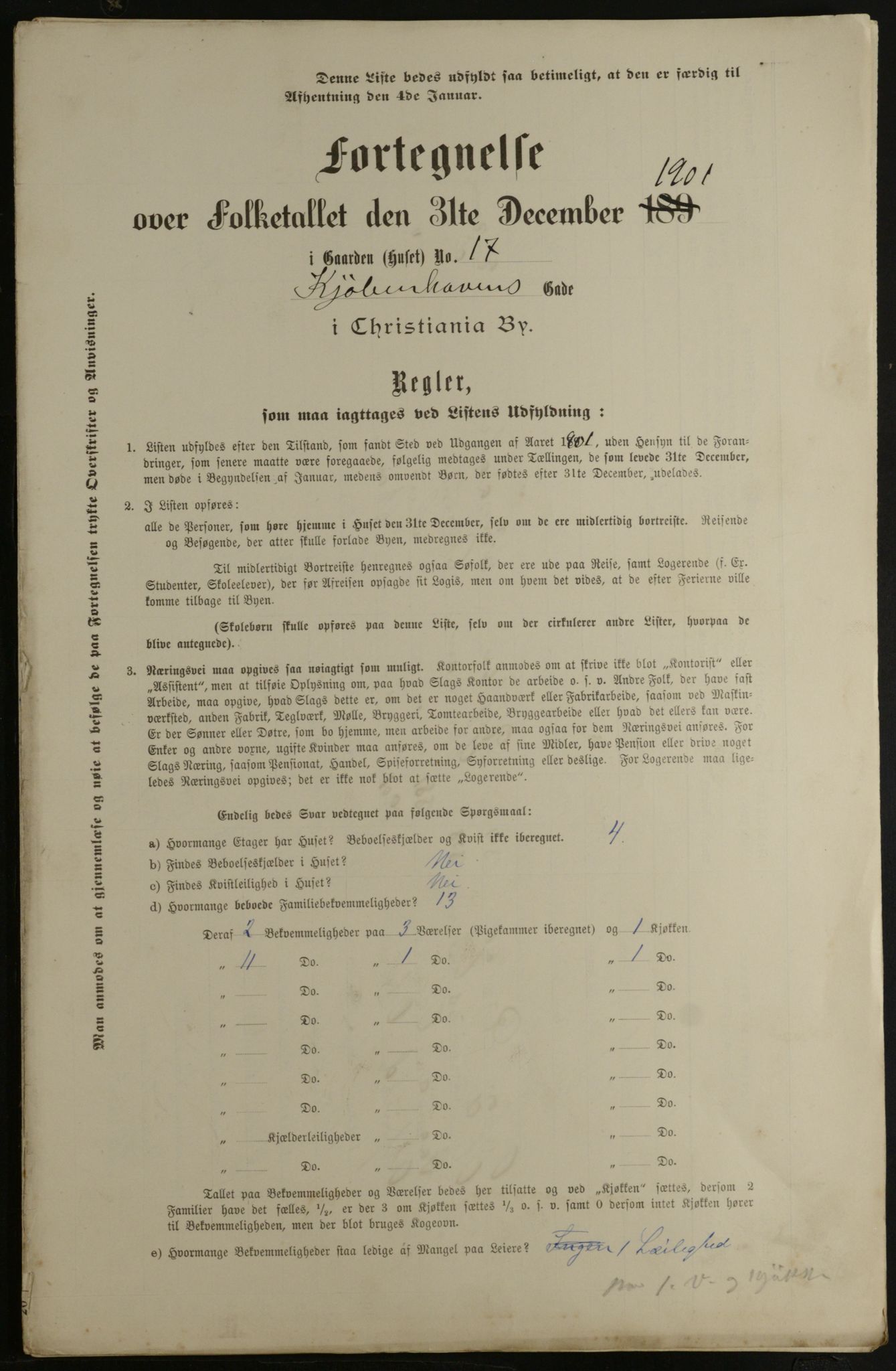 OBA, Kommunal folketelling 31.12.1901 for Kristiania kjøpstad, 1901, s. 8475