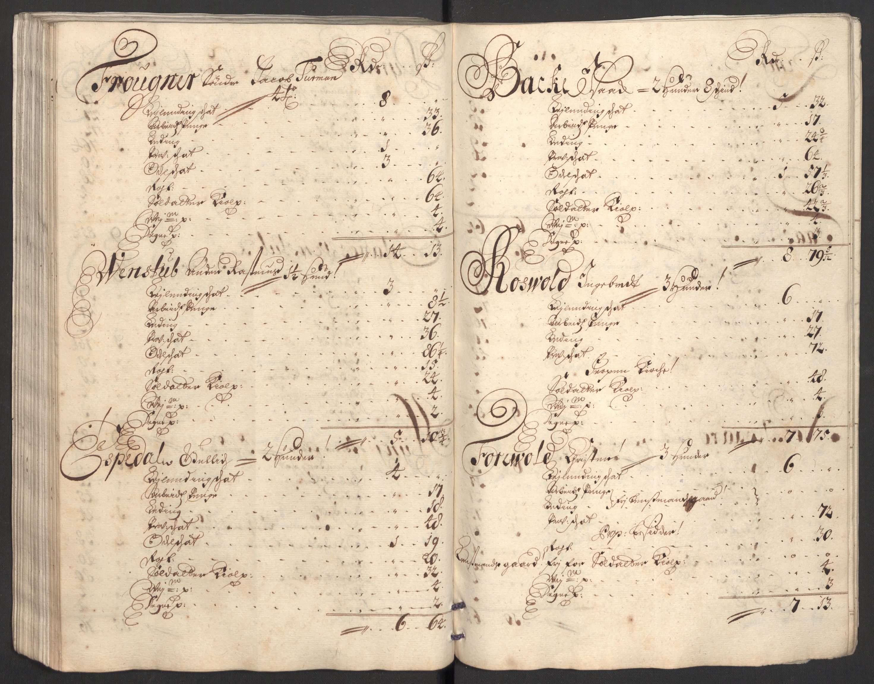 Rentekammeret inntil 1814, Reviderte regnskaper, Fogderegnskap, AV/RA-EA-4092/R36/L2107: Fogderegnskap Øvre og Nedre Telemark og Bamble, 1702, s. 207