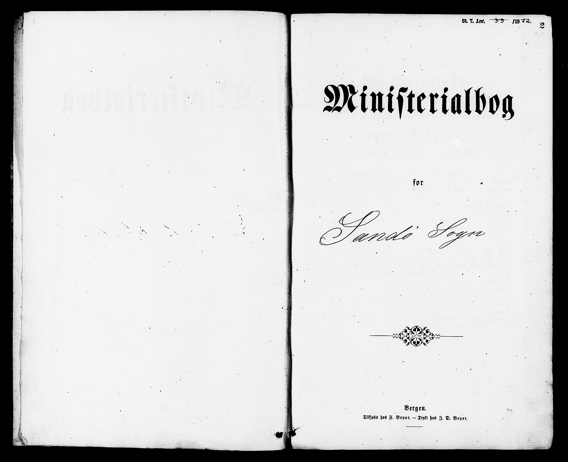 Ministerialprotokoller, klokkerbøker og fødselsregistre - Møre og Romsdal, AV/SAT-A-1454/503/L0035: Ministerialbok nr. 503A03, 1865-1884, s. 2