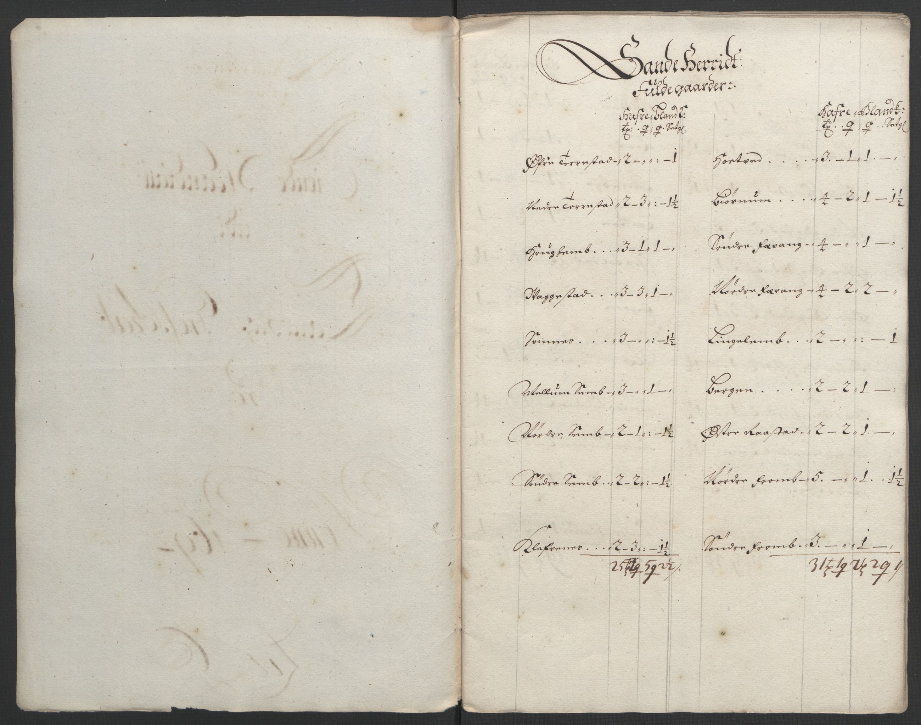 Rentekammeret inntil 1814, Reviderte regnskaper, Fogderegnskap, AV/RA-EA-4092/R33/L1973: Fogderegnskap Larvik grevskap, 1692, s. 171