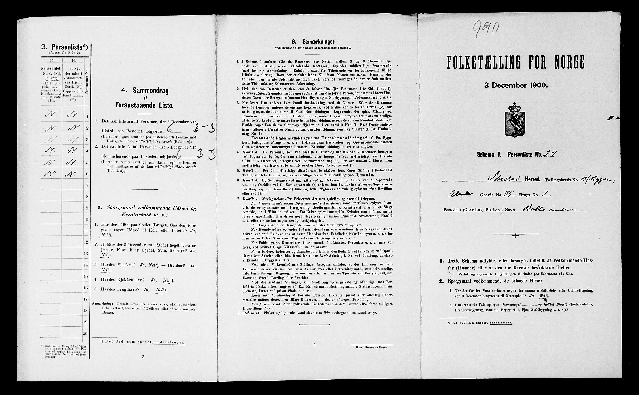 SATØ, Folketelling 1900 for 1917 Ibestad herred, 1900, s. 1701