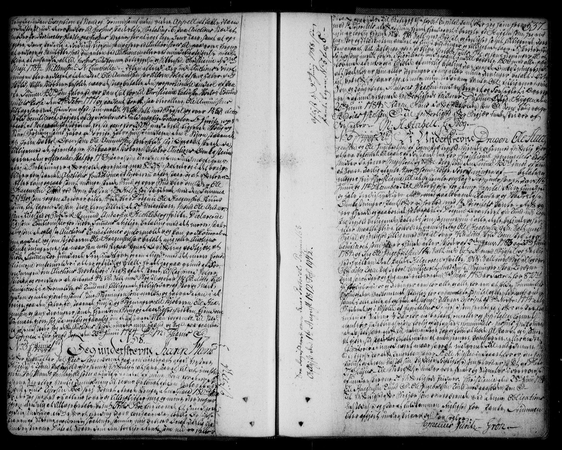 Lier, Røyken og Hurum sorenskriveri, SAKO/A-89/G/Ga/Gaa/L0004b: Pantebok nr. IVb, 1779-1788, s. 537