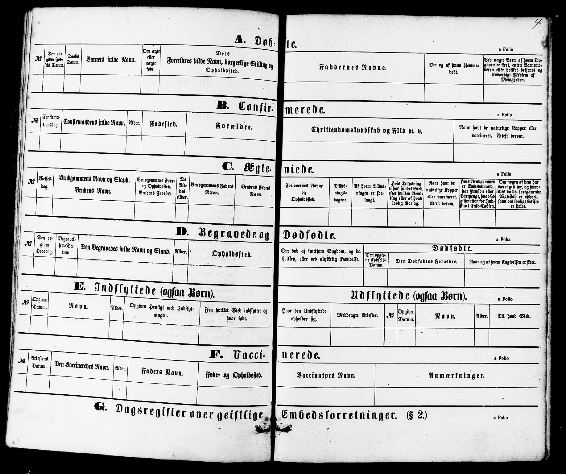 Ministerialprotokoller, klokkerbøker og fødselsregistre - Møre og Romsdal, SAT/A-1454/504/L0055: Ministerialbok nr. 504A02, 1861-1884, s. 4