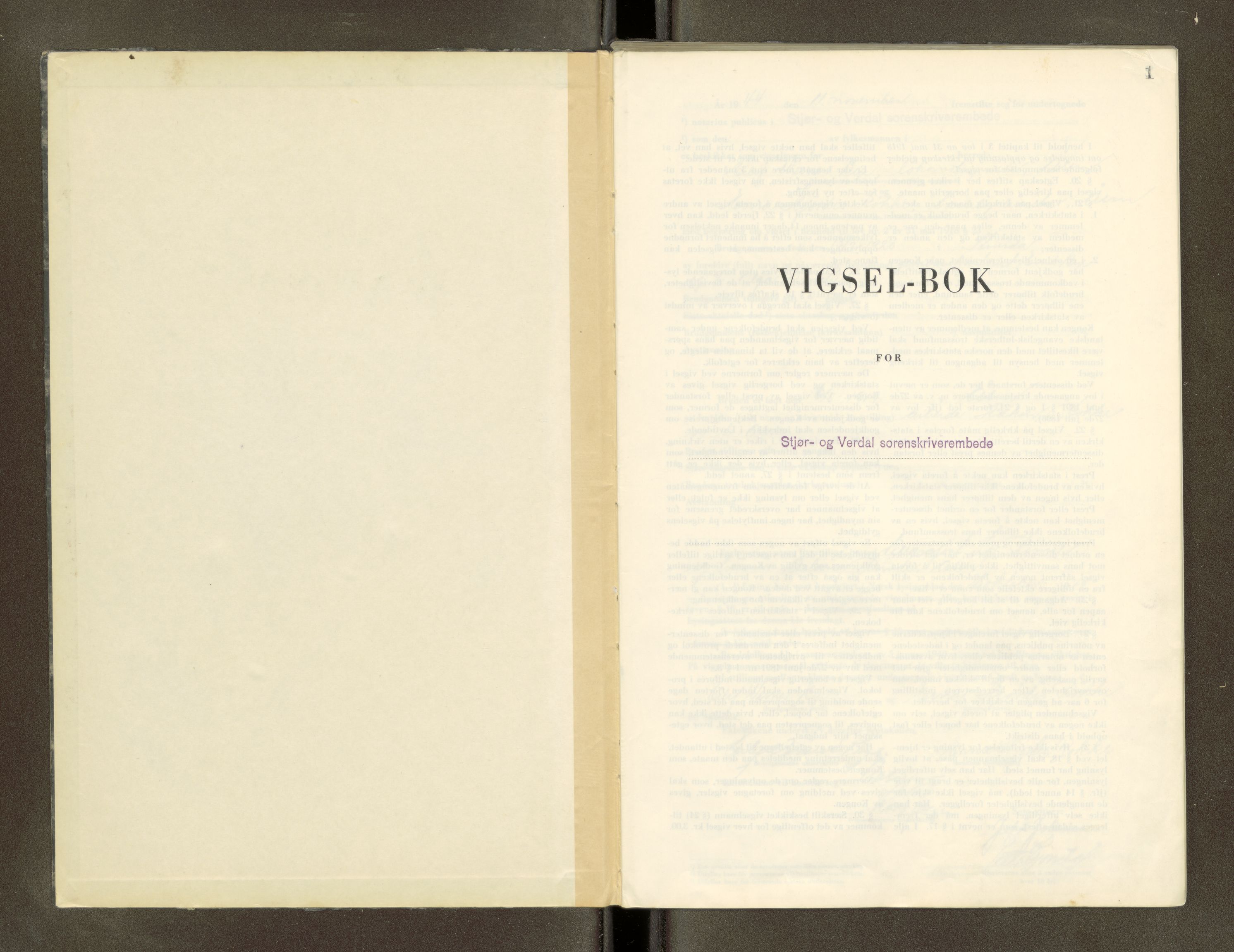 Stjør- og Verdal sorenskriveri, SAT/A-4167/1/6/6D/L0006: Lysingsbok, 1944-1949, s. 1
