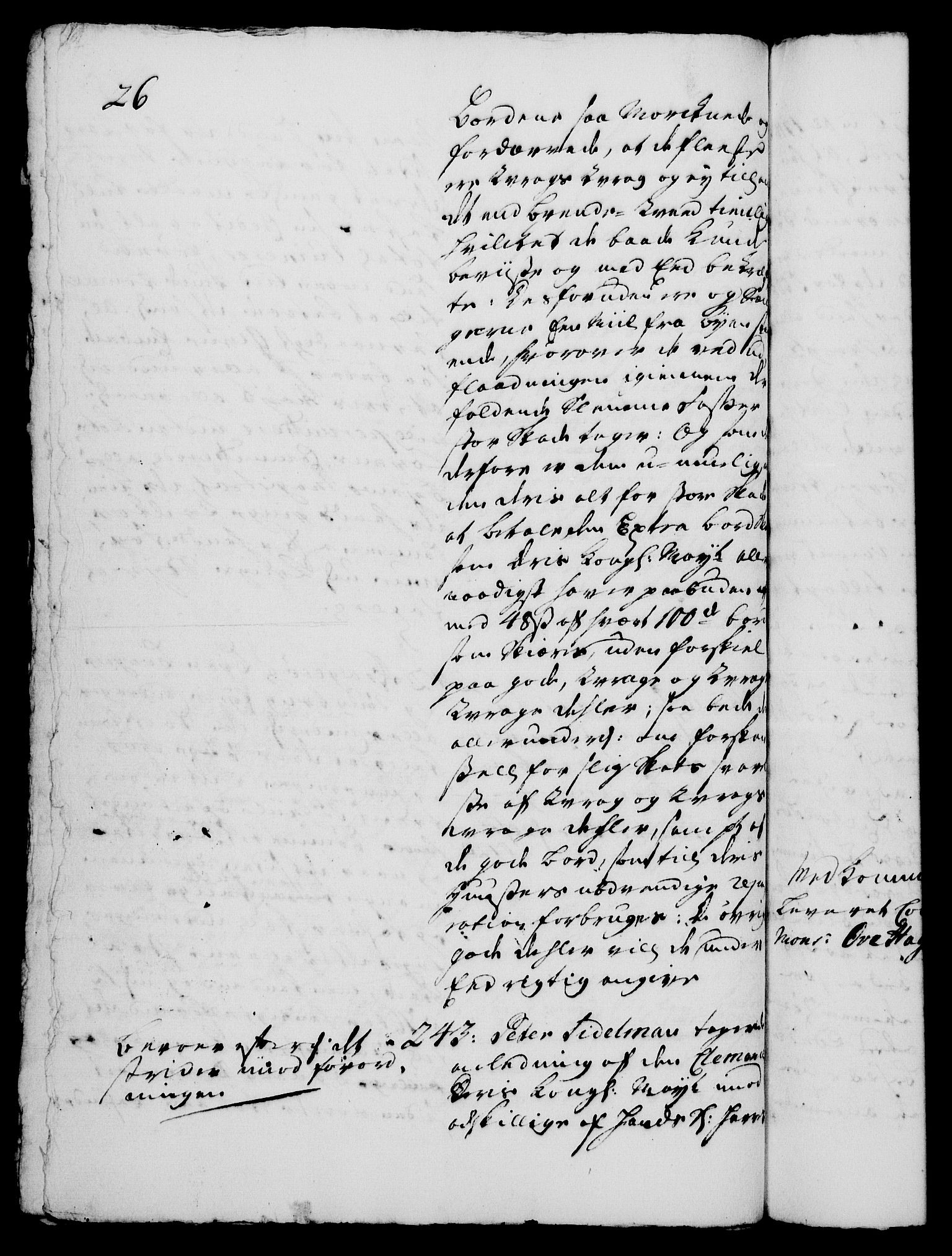 Rentekammeret, Kammerkanselliet, RA/EA-3111/G/Gh/Gha/L0001: Norsk ekstraktmemorialprotokoll, sak. 1-375 (merket RK 53.46), 1720, s. 26