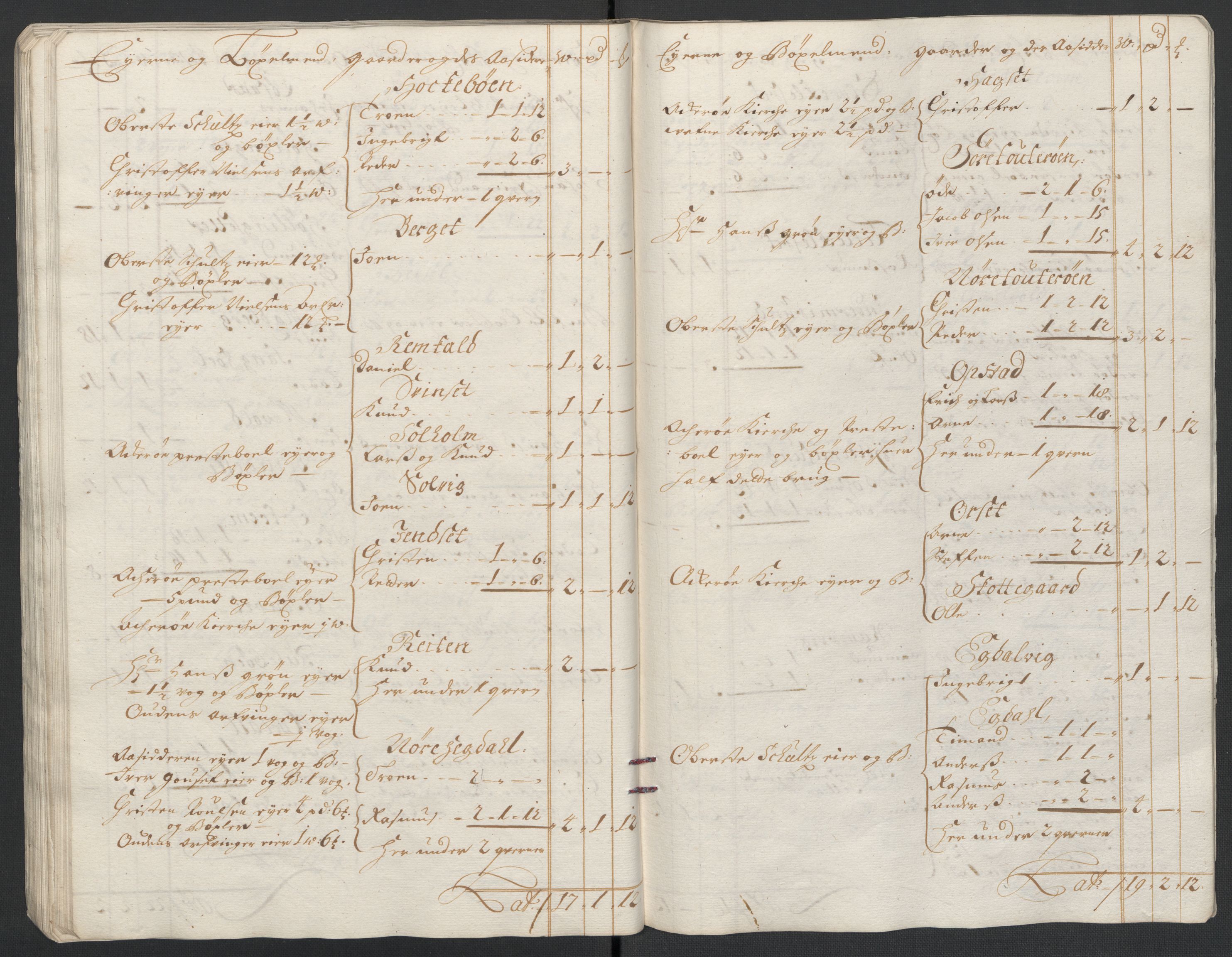 Rentekammeret inntil 1814, Reviderte regnskaper, Fogderegnskap, RA/EA-4092/R55/L3654: Fogderegnskap Romsdal, 1699-1700, s. 257