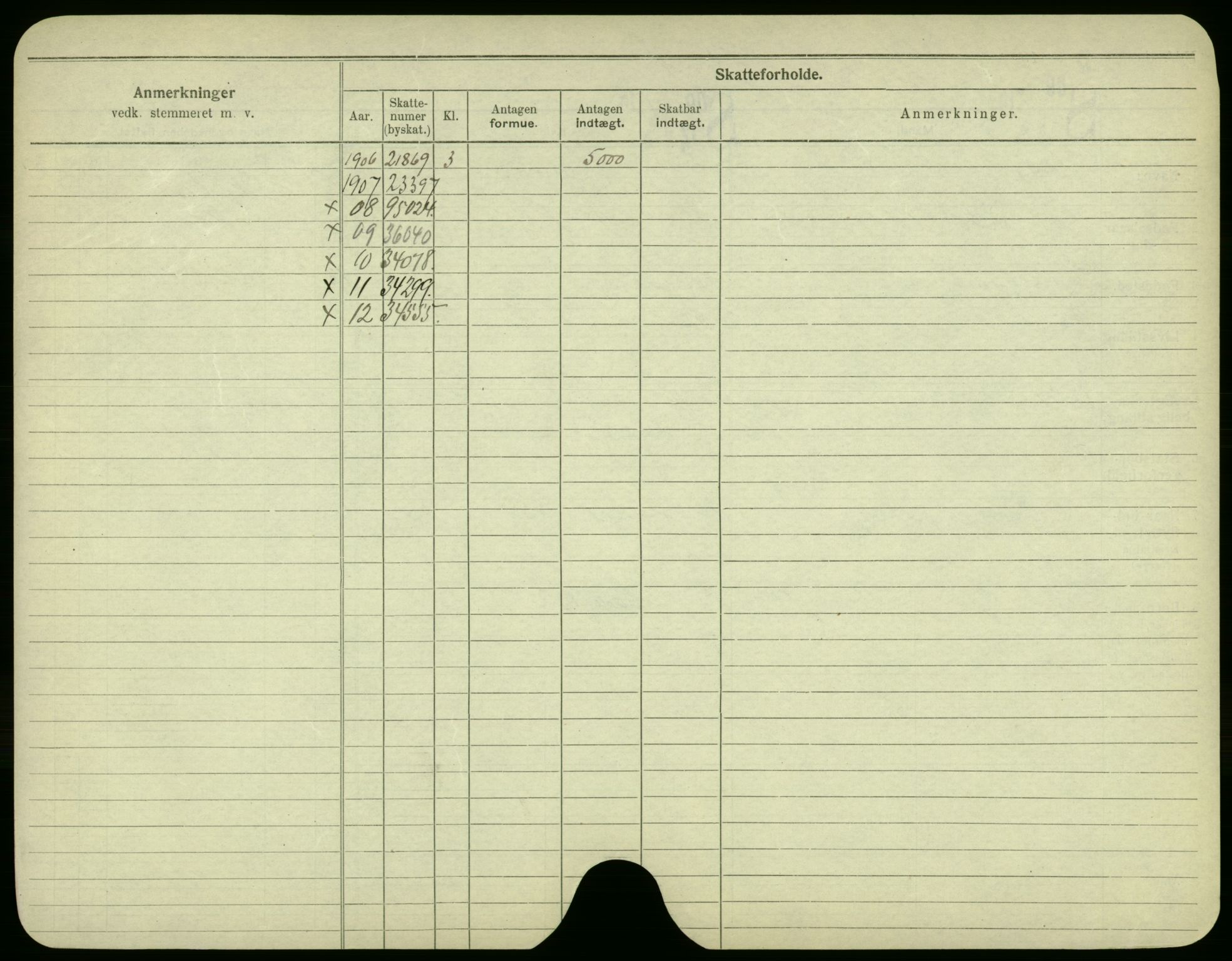 Oslo folkeregister, Registerkort, SAO/A-11715/F/Fa/Fac/L0002: Menn, 1906-1914, s. 676b